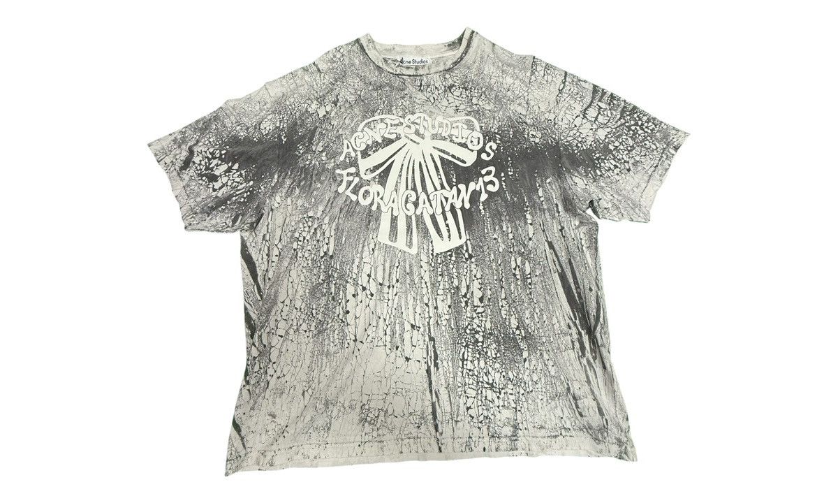 Acne Studios Acne Studios Exford U Bow Logo White T-Shirt Size US XL / EU 56 / 4 - 1 Thumbnail