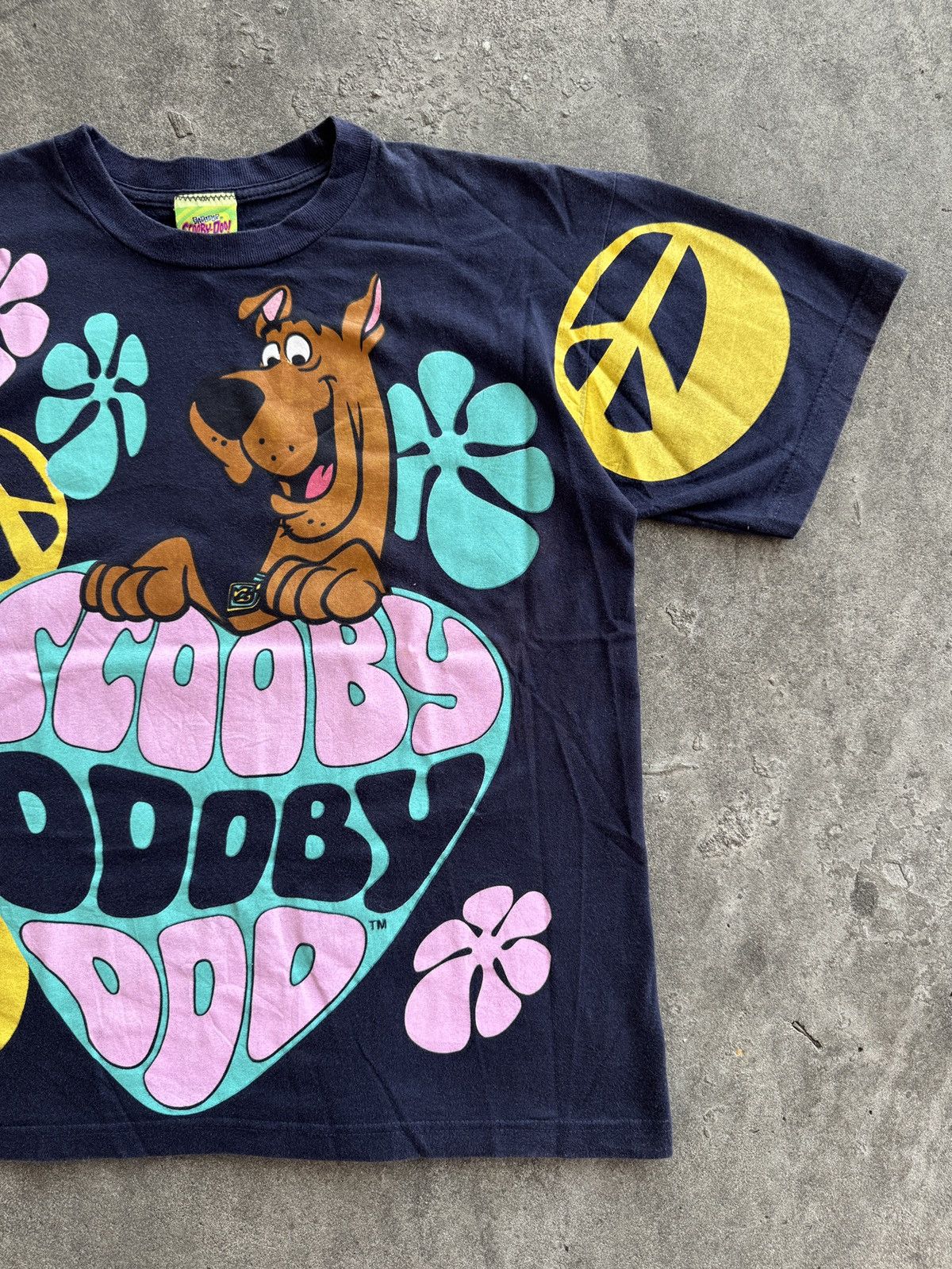 Cartoon Network Vintage 90’s Scooby Dooby Doo AOP Over Print Tshirt Size US M / EU 48-50 / 2 - 2 Thumbnail