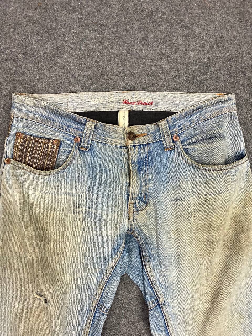 Japanese Brand japanese brand navajo style distressed denim Size US 36 / EU 52 - 9 Thumbnail