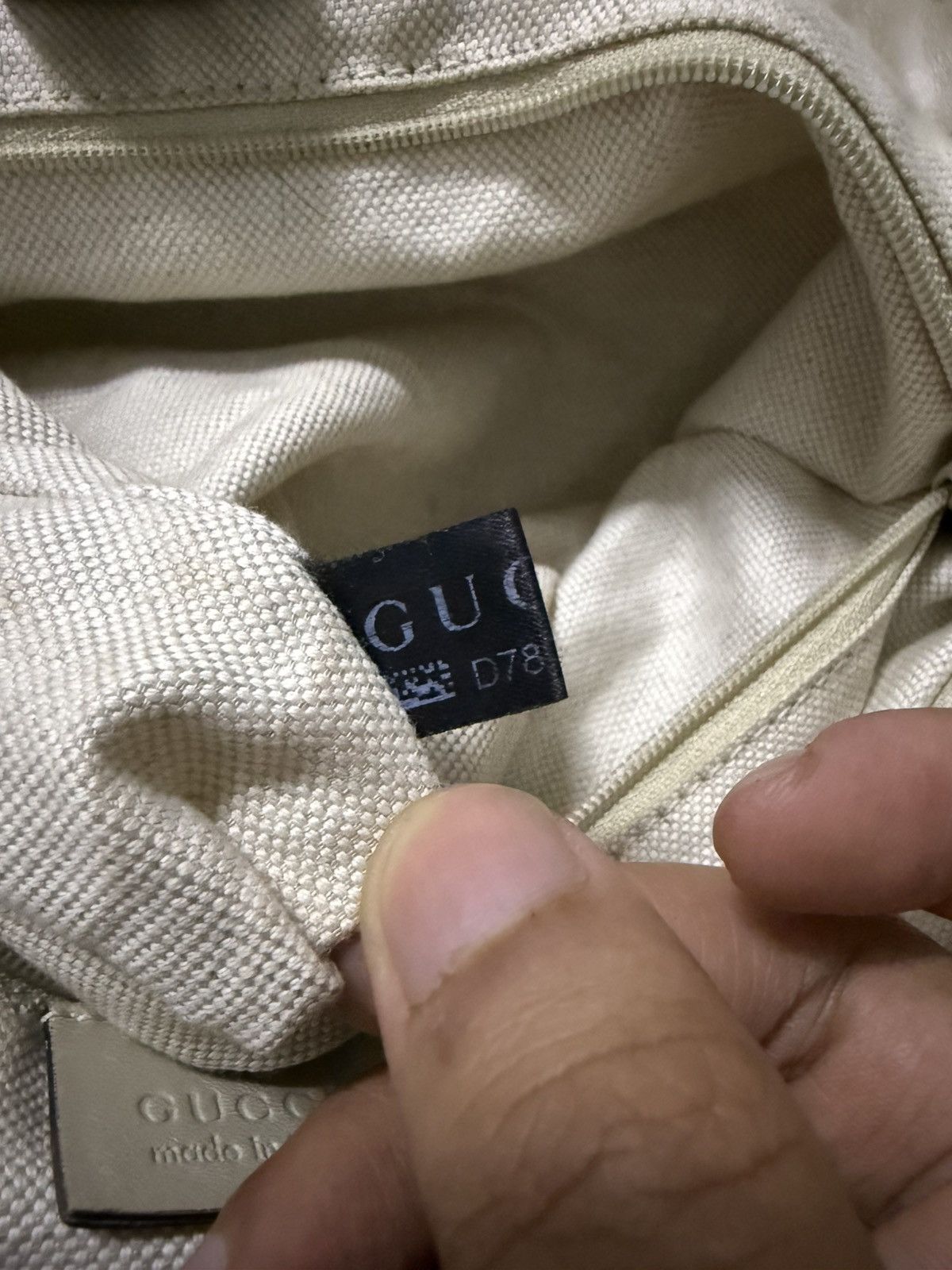 Gucci Gucci Sukey tote bag in beige GG canvas Size ONE SIZE - 12 Thumbnail