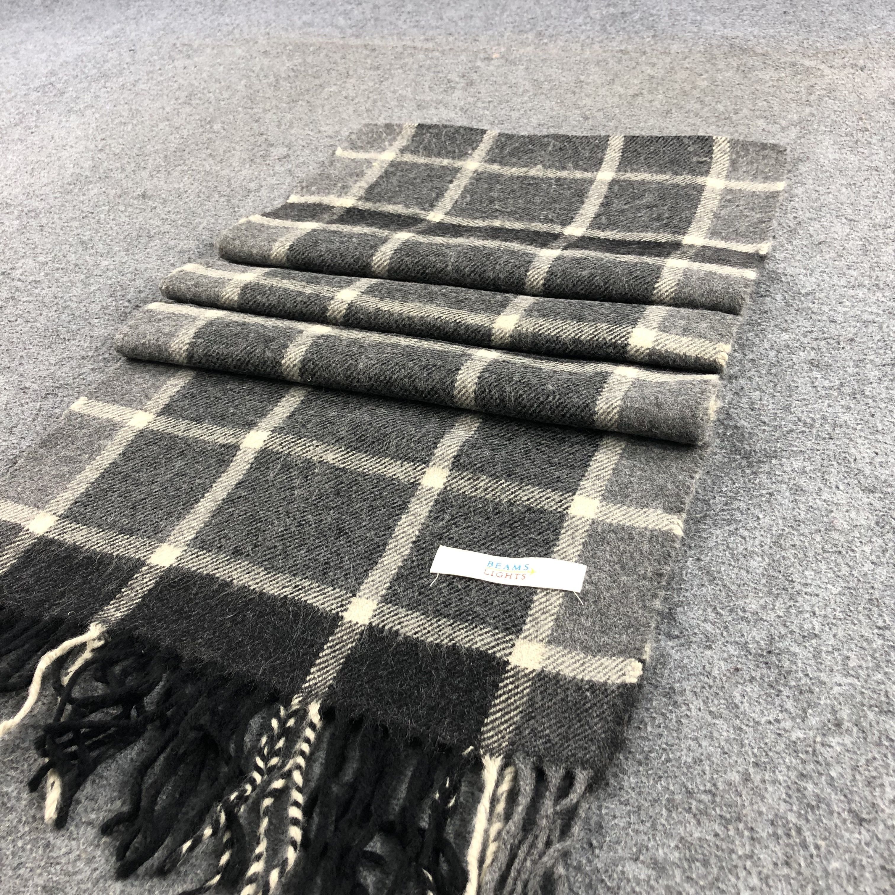 Beams Plus Beams Tartan Acrylic Scarf Muffler V863 Size ONE SIZE - 3 Thumbnail