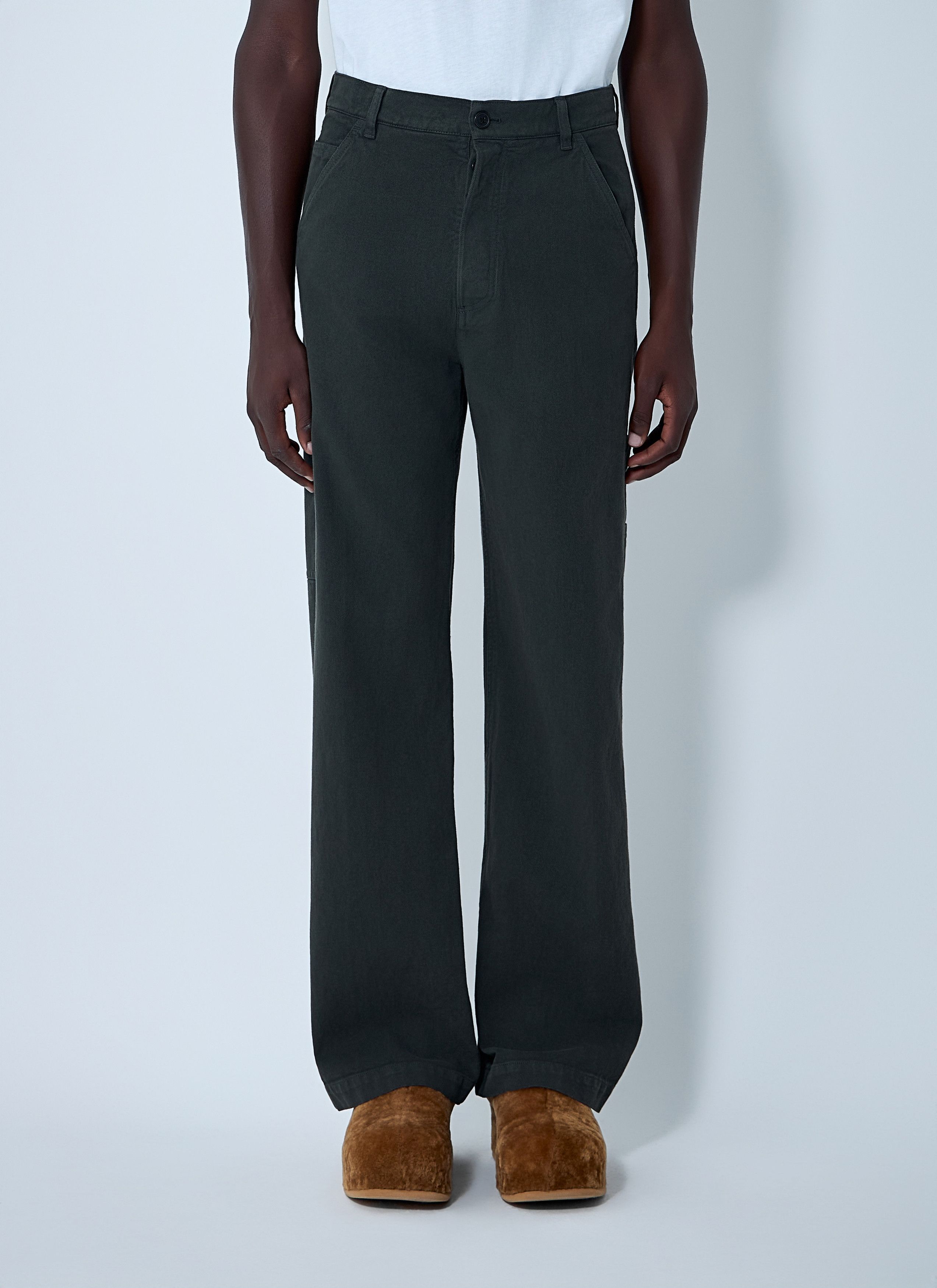 Dries Van Noten Drawstring Cotton Pants Size US 30 / EU 46 - 1 Thumbnail
