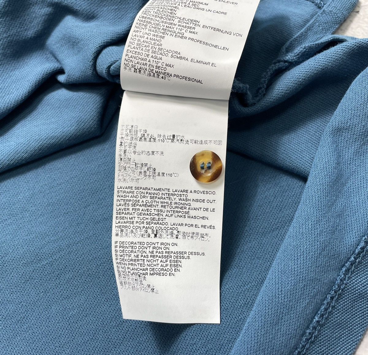 Vivienne Westwood Luxury Polo Shirt Vivienne Westwood Y2K Blue Size US XL / EU 56 / 4 - 9 Thumbnail