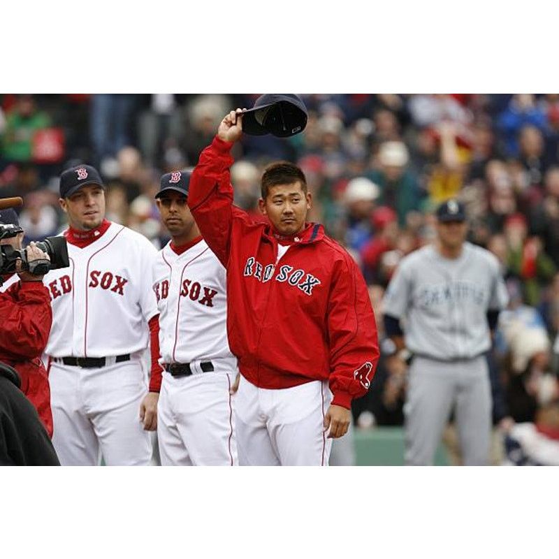 MLB × Majestic MATSUZAKA #18 Boston Red Sox 2000s Majestic jersey MLB vtg Size US XL / EU 56 / 4 - 15 Thumbnail