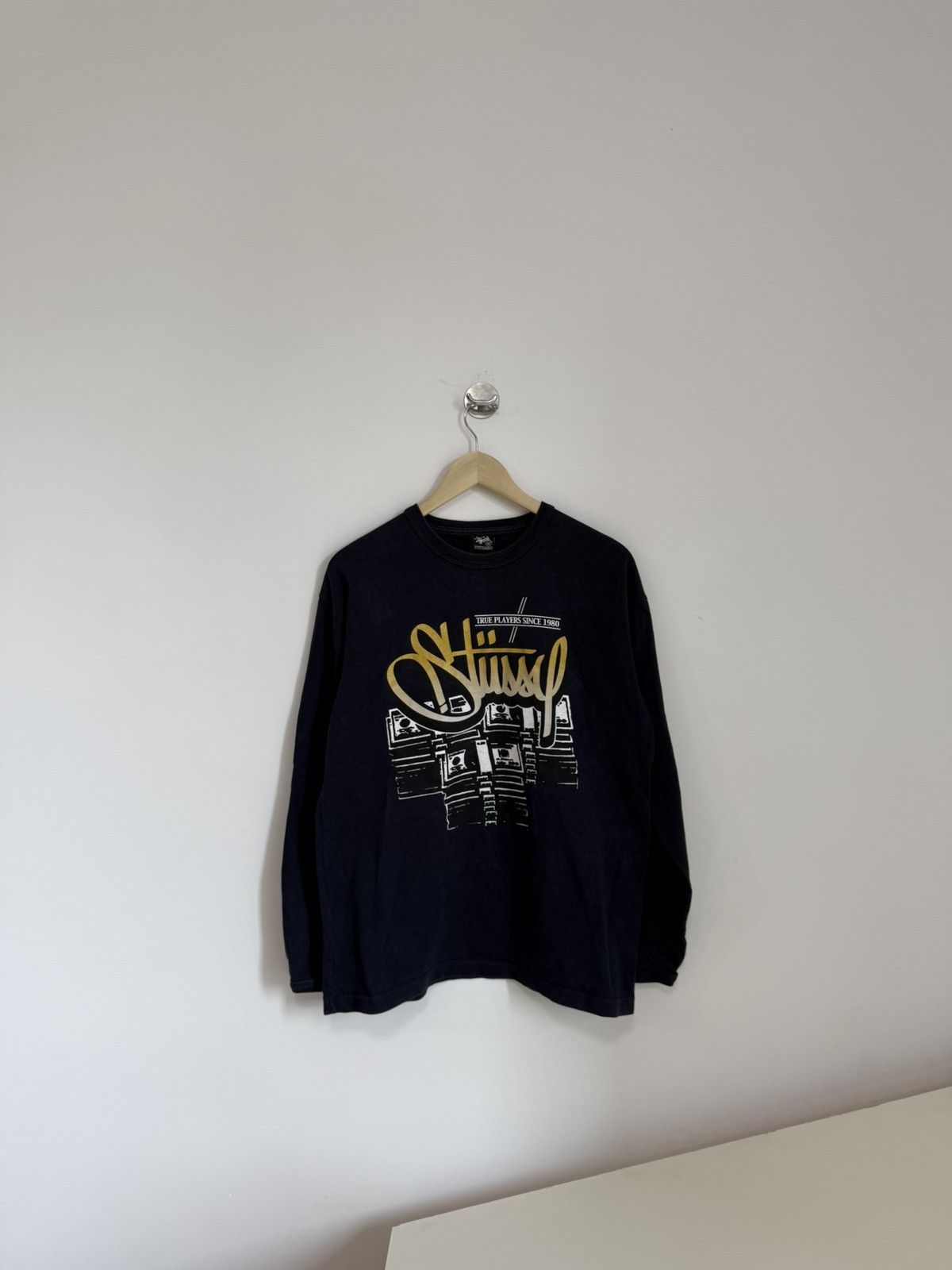 Stussy stussy world tour Long Sleeve Shirt Black Size US M / EU 48-50 / 2 - 1 Thumbnail