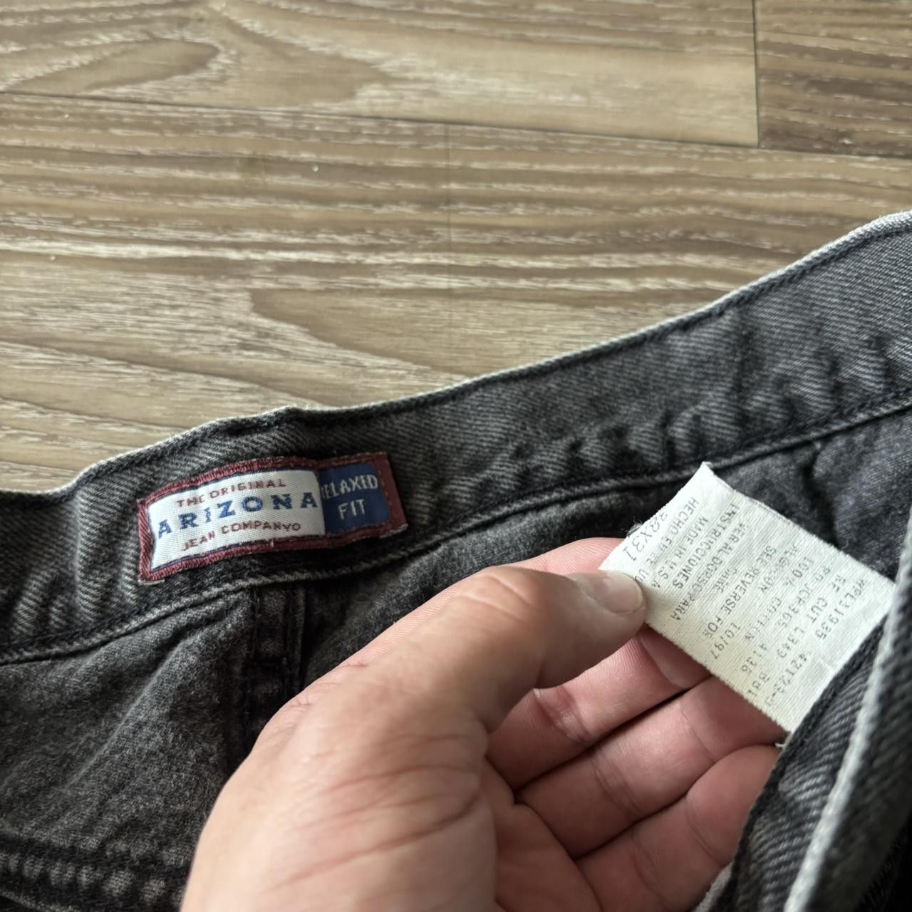 Japanese Brand Crazy Vintage Y2K/2000s Black Grunge Skater Essential Denim Jeans! 36x31 Size US 36 / EU 52 - 8 Thumbnail