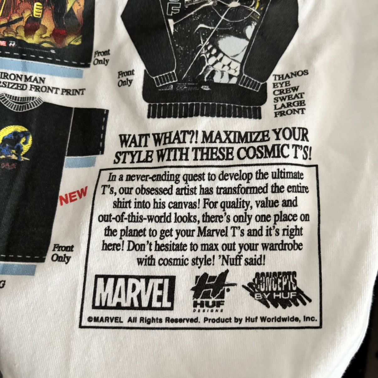 Huf Huf x Marvel Comics Skate T-Shirt Size US S / EU 44-46 / 1 - 5 Thumbnail