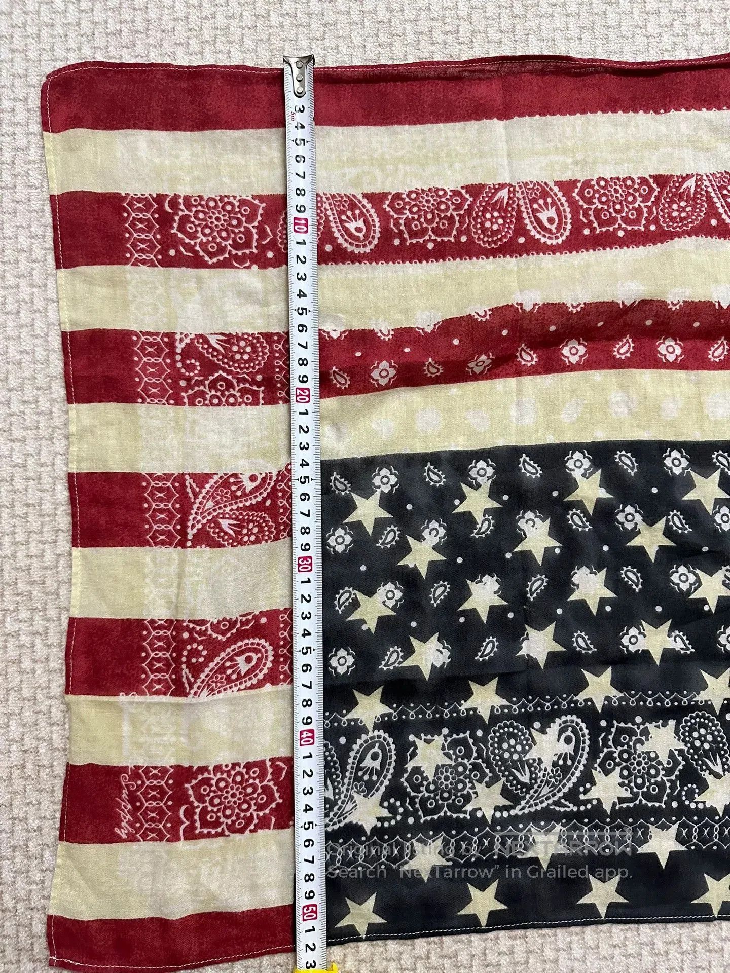 Denim & Supply Ralph Lauren Ralph Lauren Paisley Stars Stripes Bandana. Size ONE SIZE - 8 Thumbnail