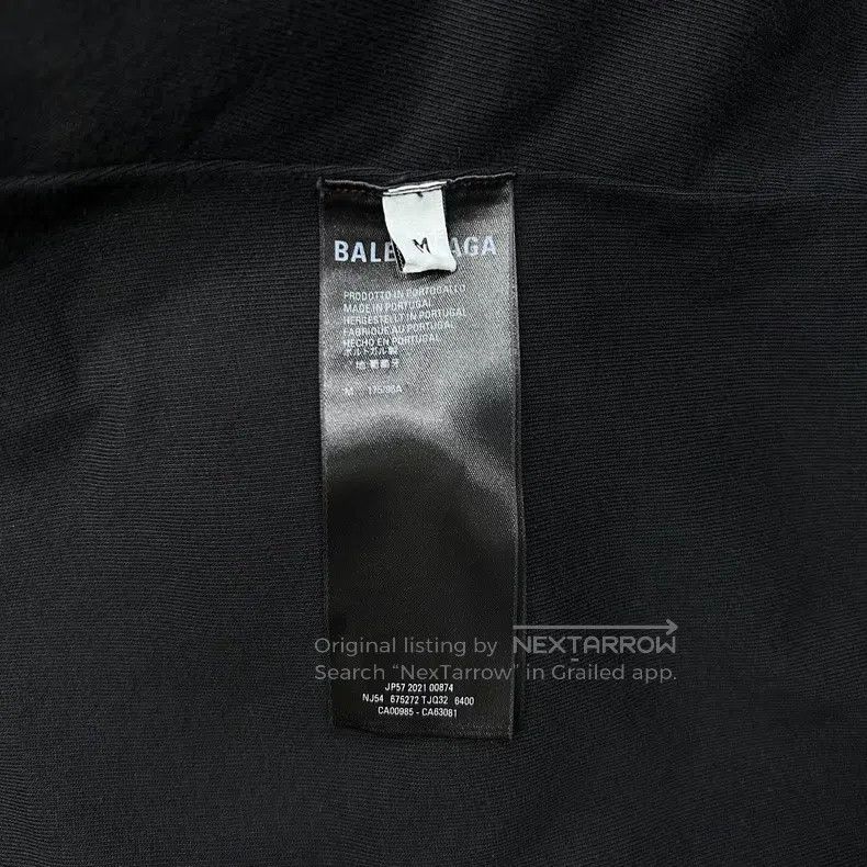 Balenciaga Balenciaga Boomerang Embroidered Teddy Fleece Jacket Size US M / EU 48-50 / 2 - 7 Thumbnail