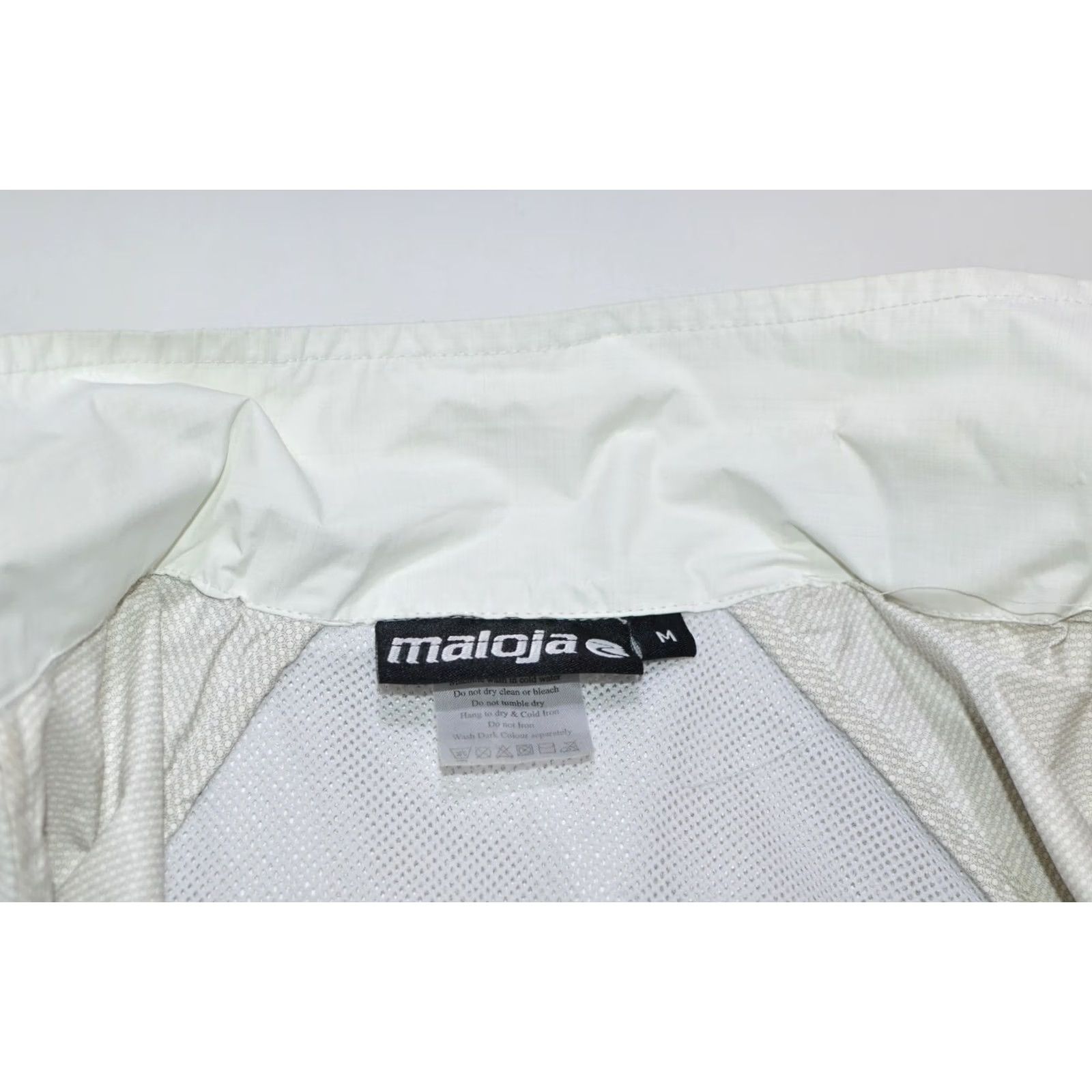 Vintage Wmns Maloja Moon Ride Jacket Vest Size M Windbreaker Nylon White / Red Womens Jacket M Size M / US 6-8 / IT 42-44 - 6 Thumbnail