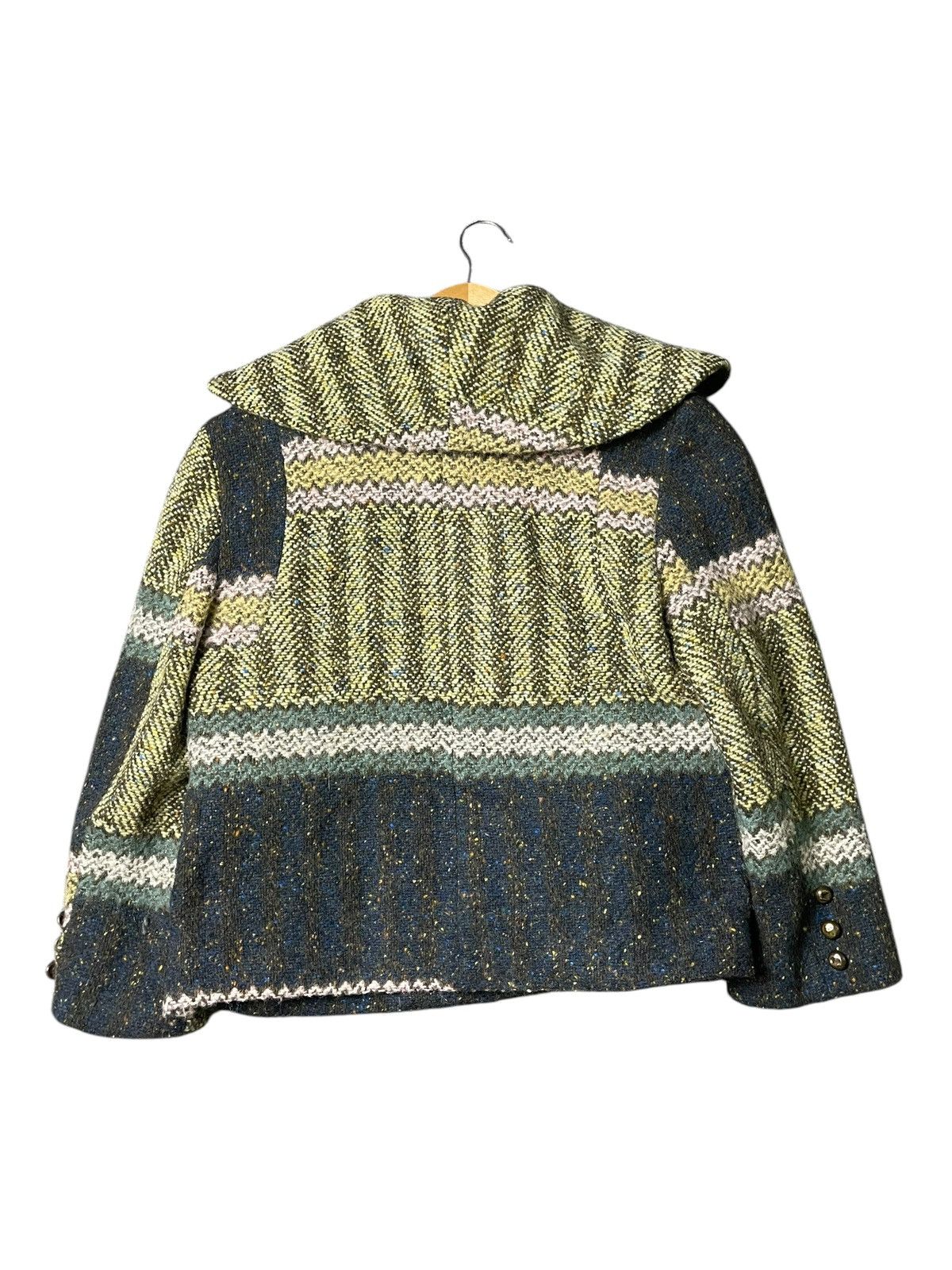 Japanese Brand × Kenzo × Vintage KENZO Knitted Wool Crop Coat (94) Size US XXS / EU 40 - 6 Thumbnail
