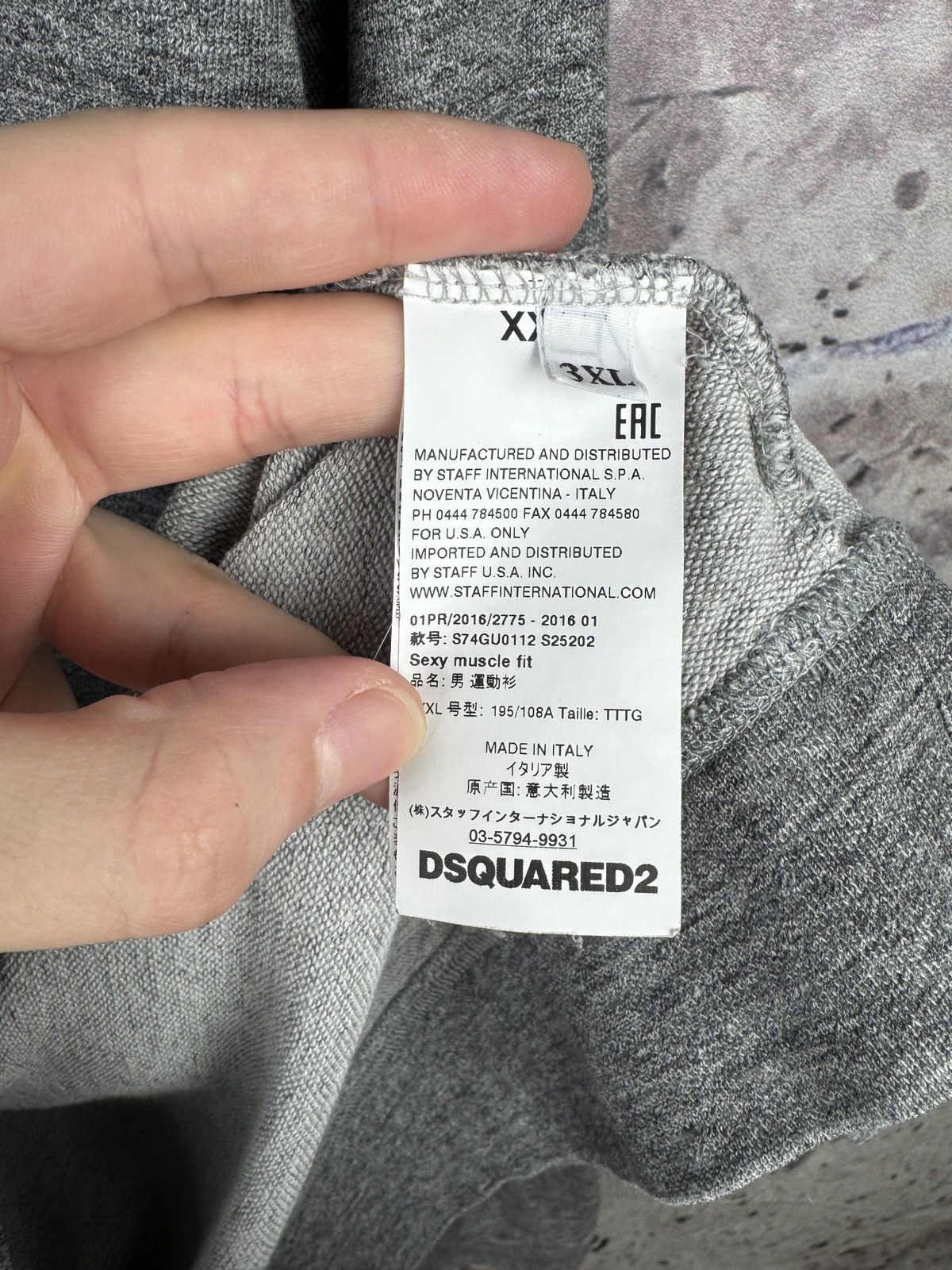 Dsquared2 Dsquared2 Caten Bros Sweatshirt Mens Gray Pullover Size XXXL Size US XXL / EU 58 / 5 - 7 Thumbnail