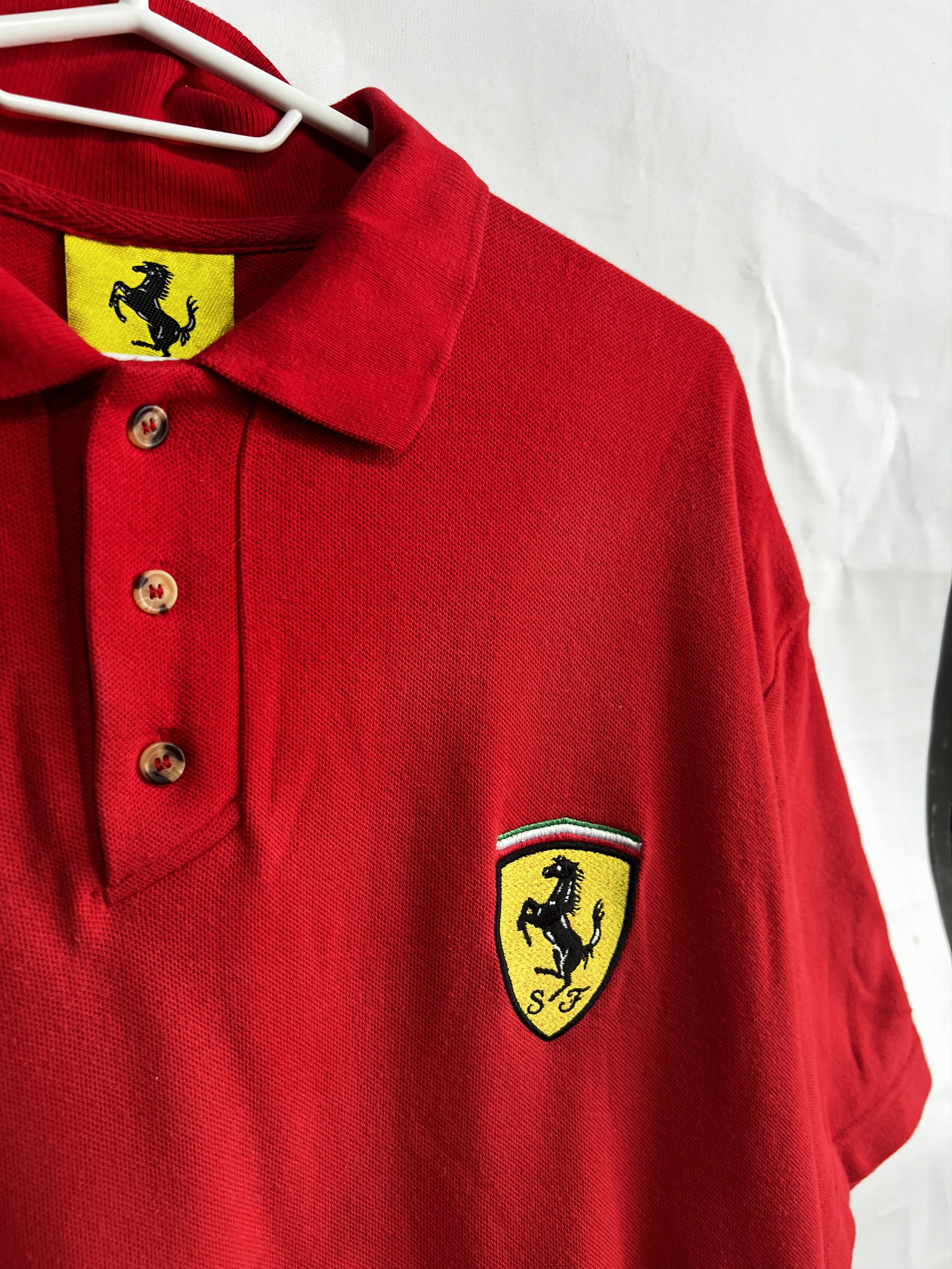 Ferrari × Vintage 1998 Ferrari Racing VINTAGE Polo Shirt Size M Size US M / EU 48-50 / 2 - 3 Thumbnail