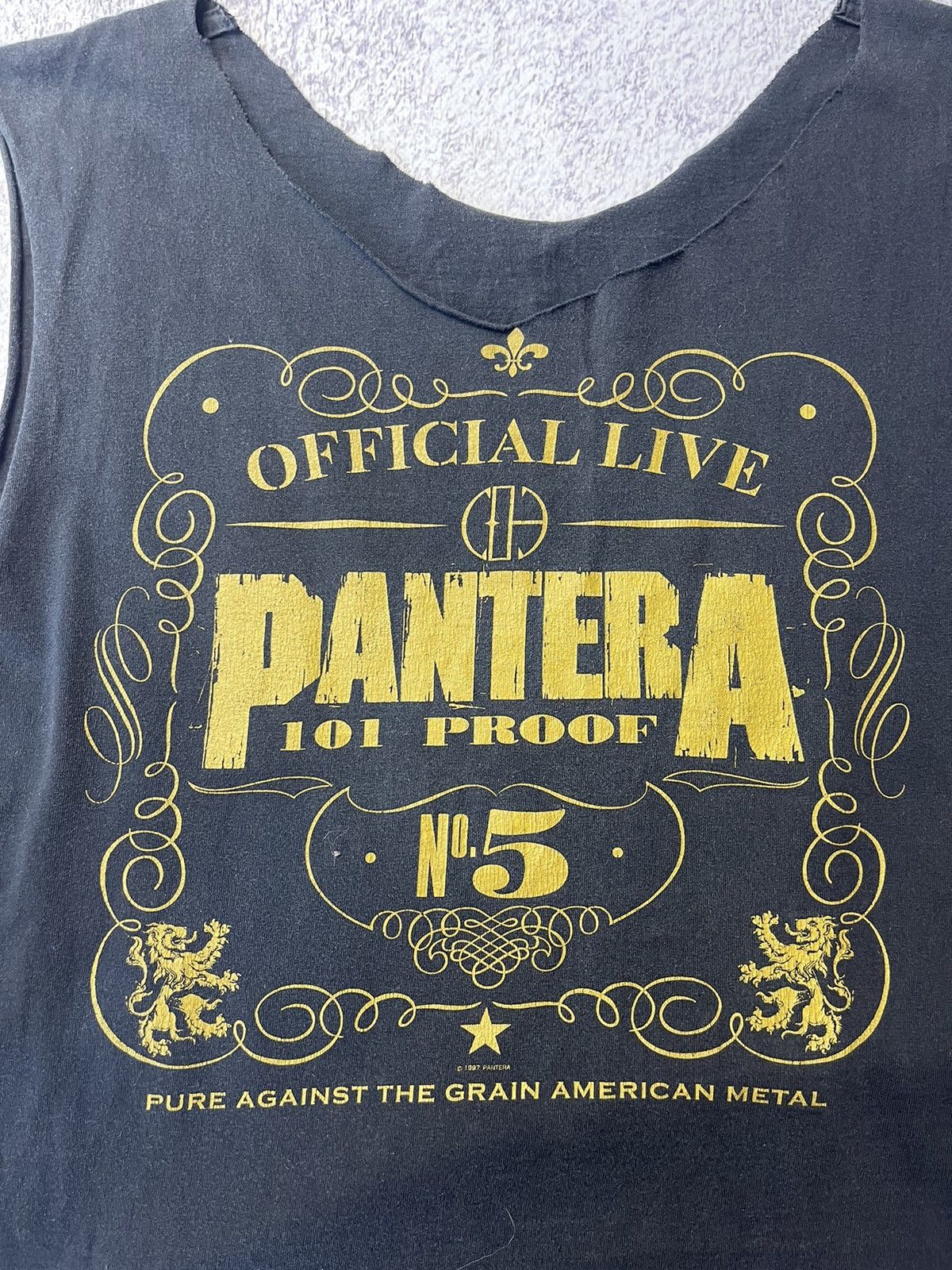 Band Tees 1997 Pantera Pure Against The Grain American Metal Size US L / EU 52-54 / 3 - 11 Thumbnail