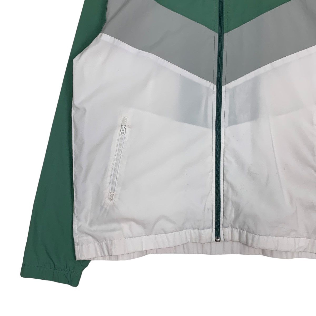 Nike Y2k NIKE Big Swoosh Logo Colorblock Hoodie Jacket #0954-C42 Size US L / EU 52-54 / 3 - 5 Thumbnail