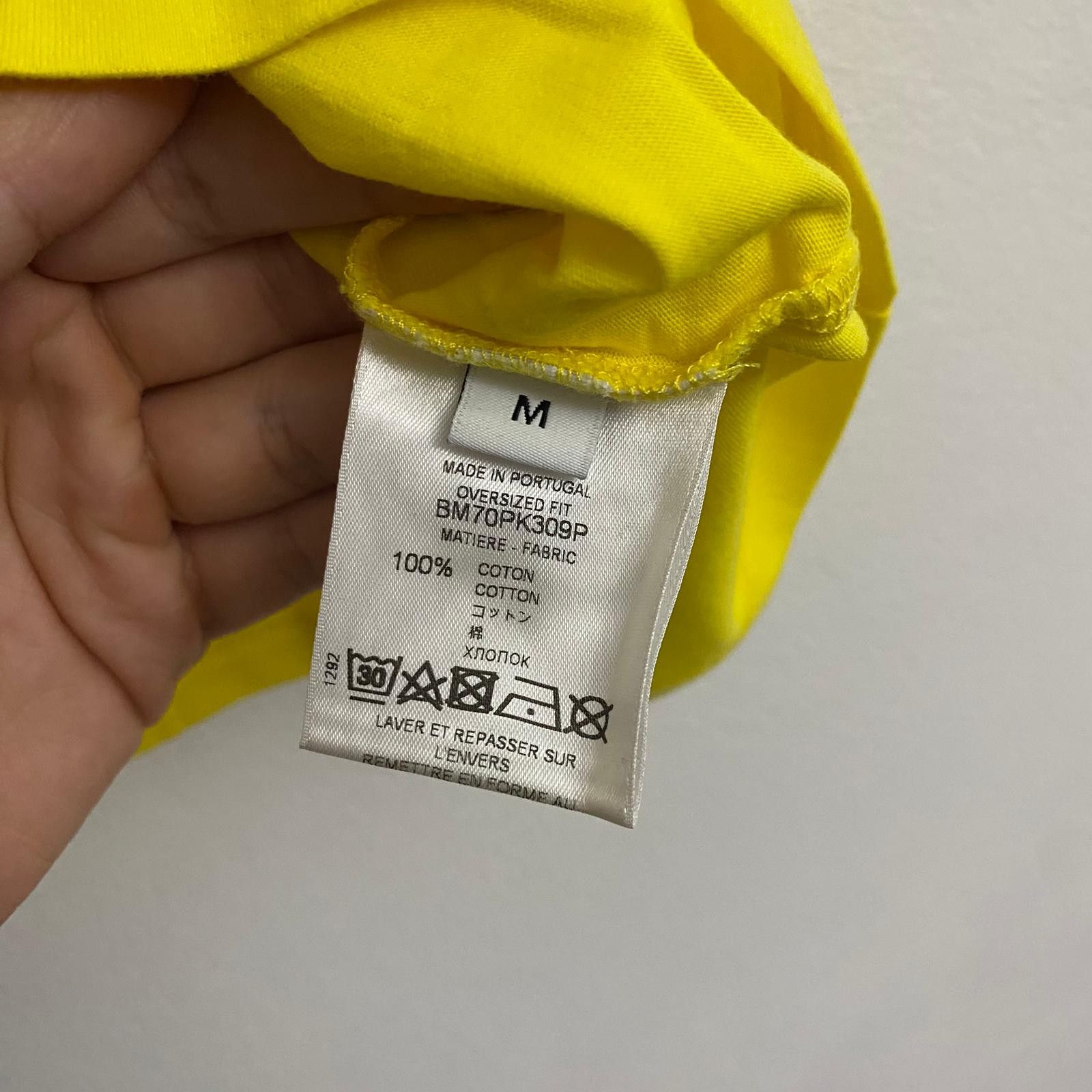 Givenchy Yellow Eagle Logo Oversized T-Shirt Size US M / EU 48-50 / 2 - 6 Thumbnail