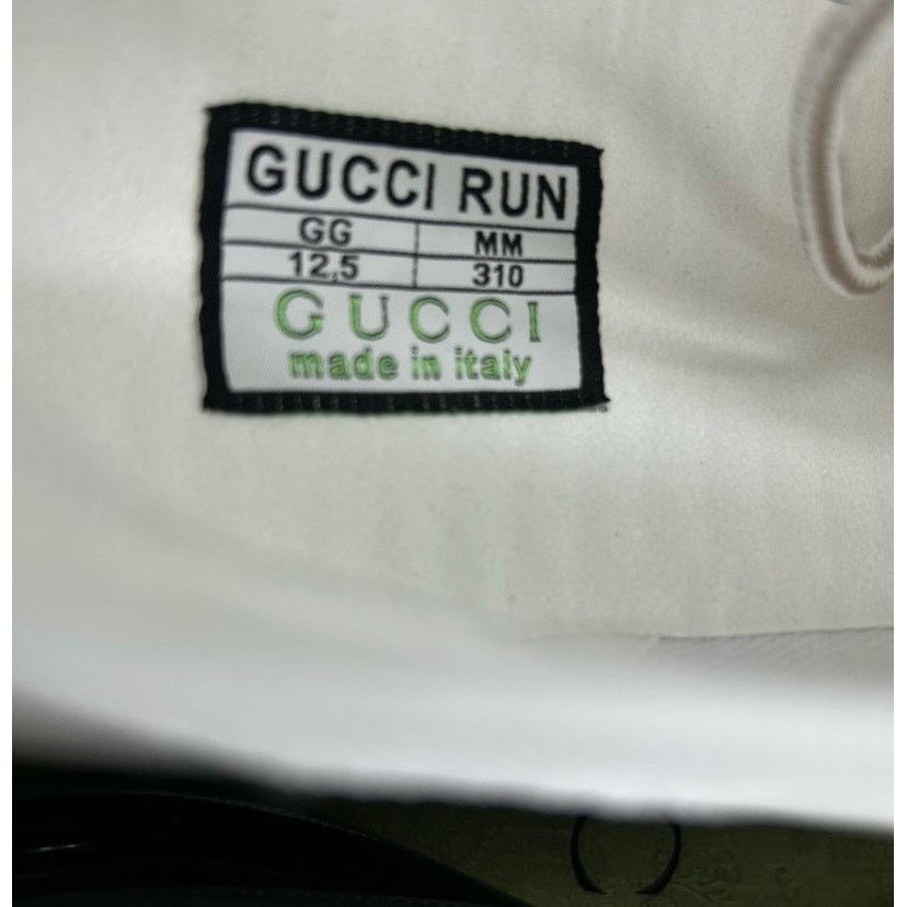 Gucci Gucci interlocking G run trainer size 12.5 made in Italy Size US 13 / EU 46 - 10 Thumbnail