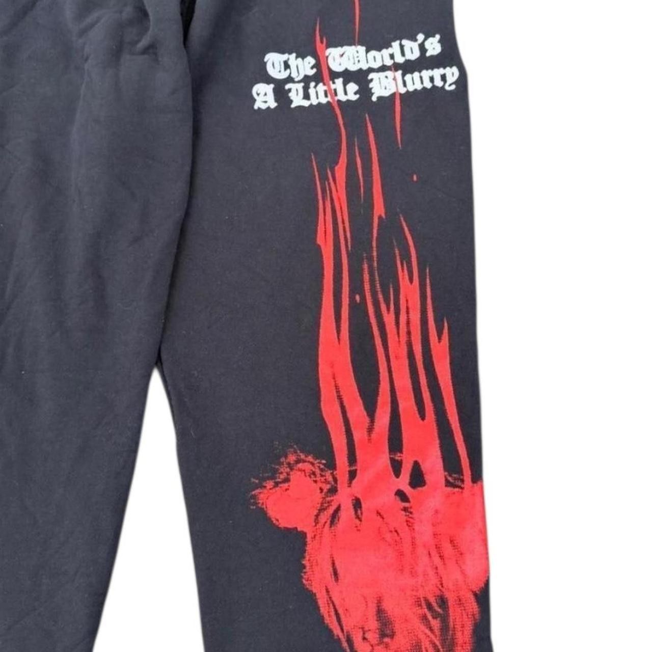 Billie Eilish NEW Billie Eilish BLOHSH Princess Blurry Sweatpants MEDIUM Size US 32 / EU 48 - 2 Thumbnail