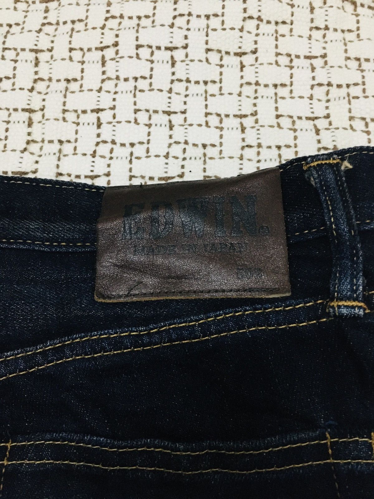 Edwin × Japanese Brand Edwin Jeans (Y01) Size US 34 / EU 50 - 6 Thumbnail