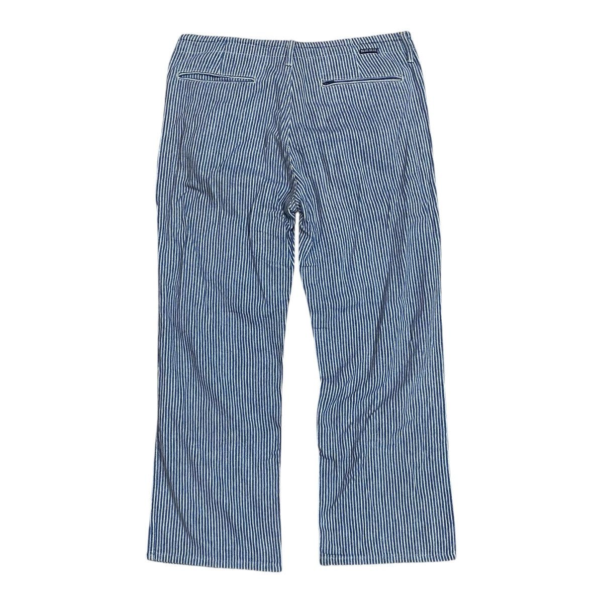 Blue Blue Japan ✨Blue Blue Japan indigo hickory stripe pants made in Japan Size US 35 - 2 Thumbnail