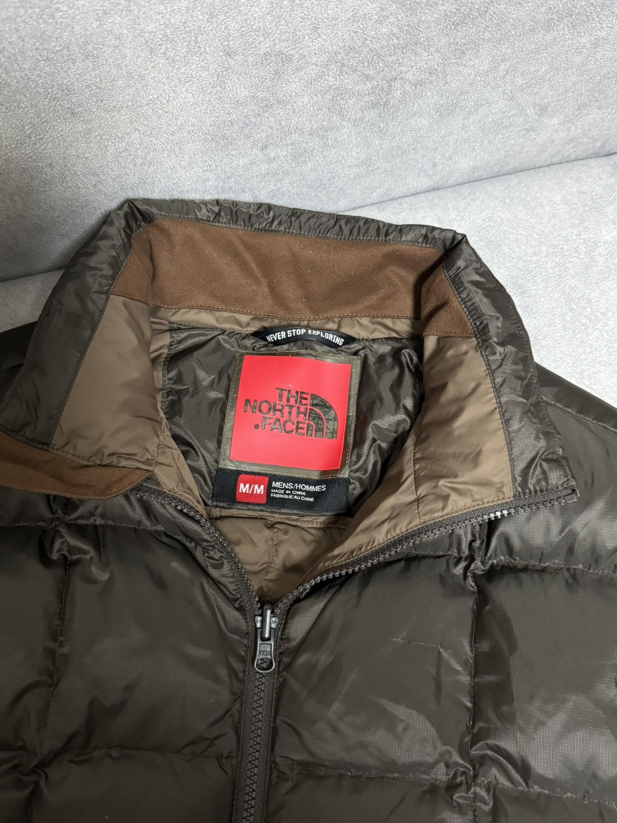 The North Face × Vintage Vintage The North Face brown puffer jacket Y2K 700 style M Size US M / EU 48-50 / 2 - 8 Thumbnail
