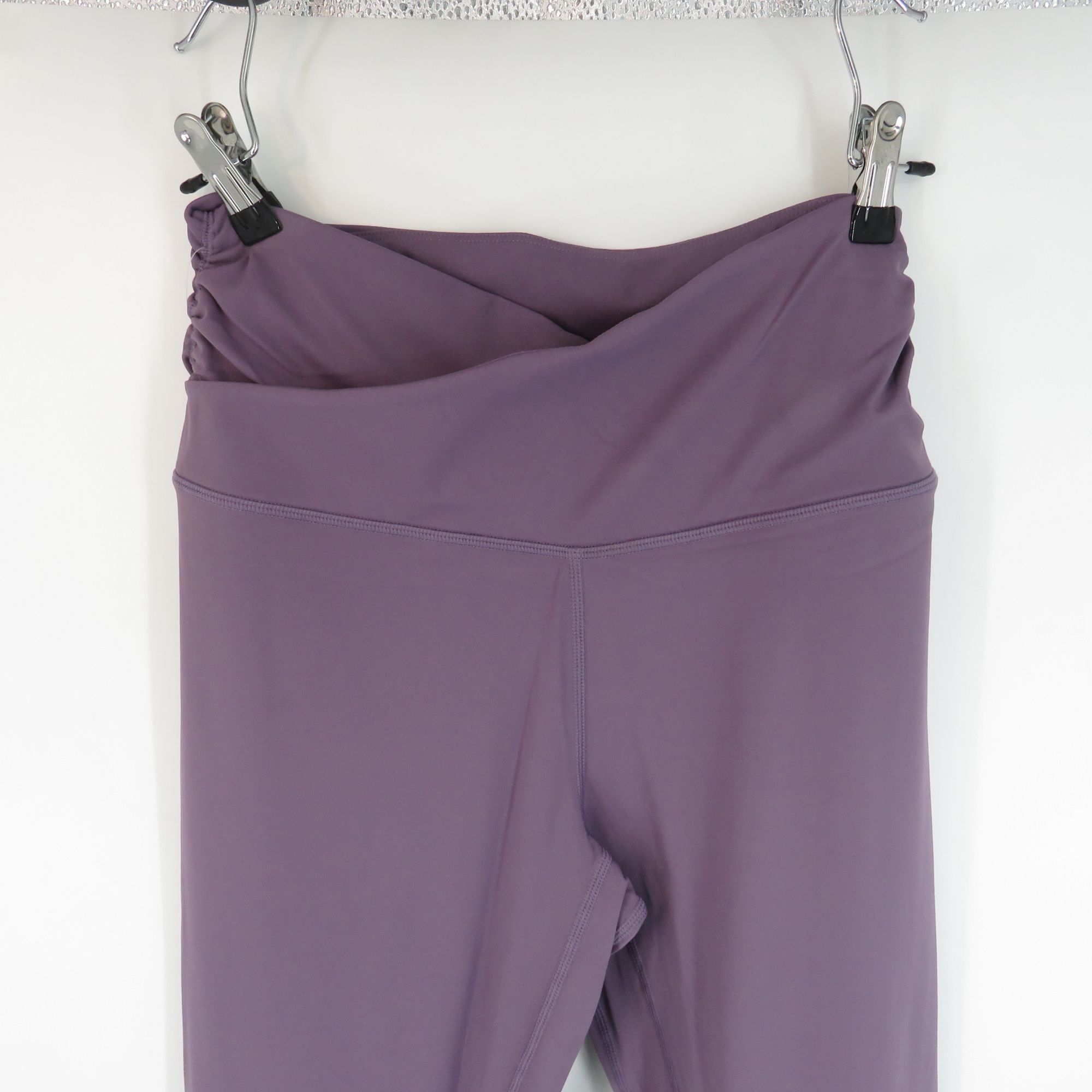 Other Ododos Women's Purple High-Waisted Yoga Leggings Size M NWT Size 24" / US 00 / IT 34 - 3 Thumbnail