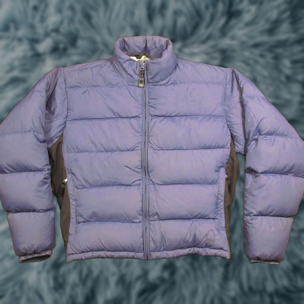 Sierra Designs VINTAGE Sierra Designs Down Puffer Jacket Women XL Navy Blue High Neck Stretch Sides Jacket Size XL / US 12-14 / IT 48-50 - 1 Thumbnail