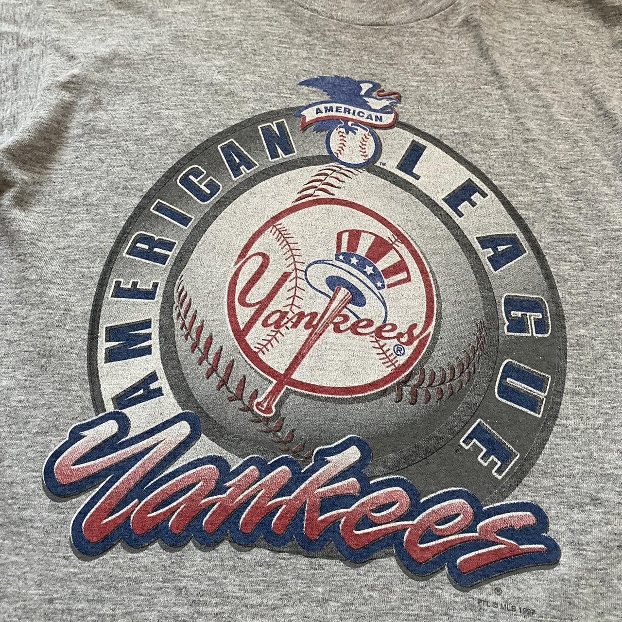 Majestic 1997 Grey vintage 90s New York Yankees American Size US S / EU 44-46 / 1 - 1 Thumbnail