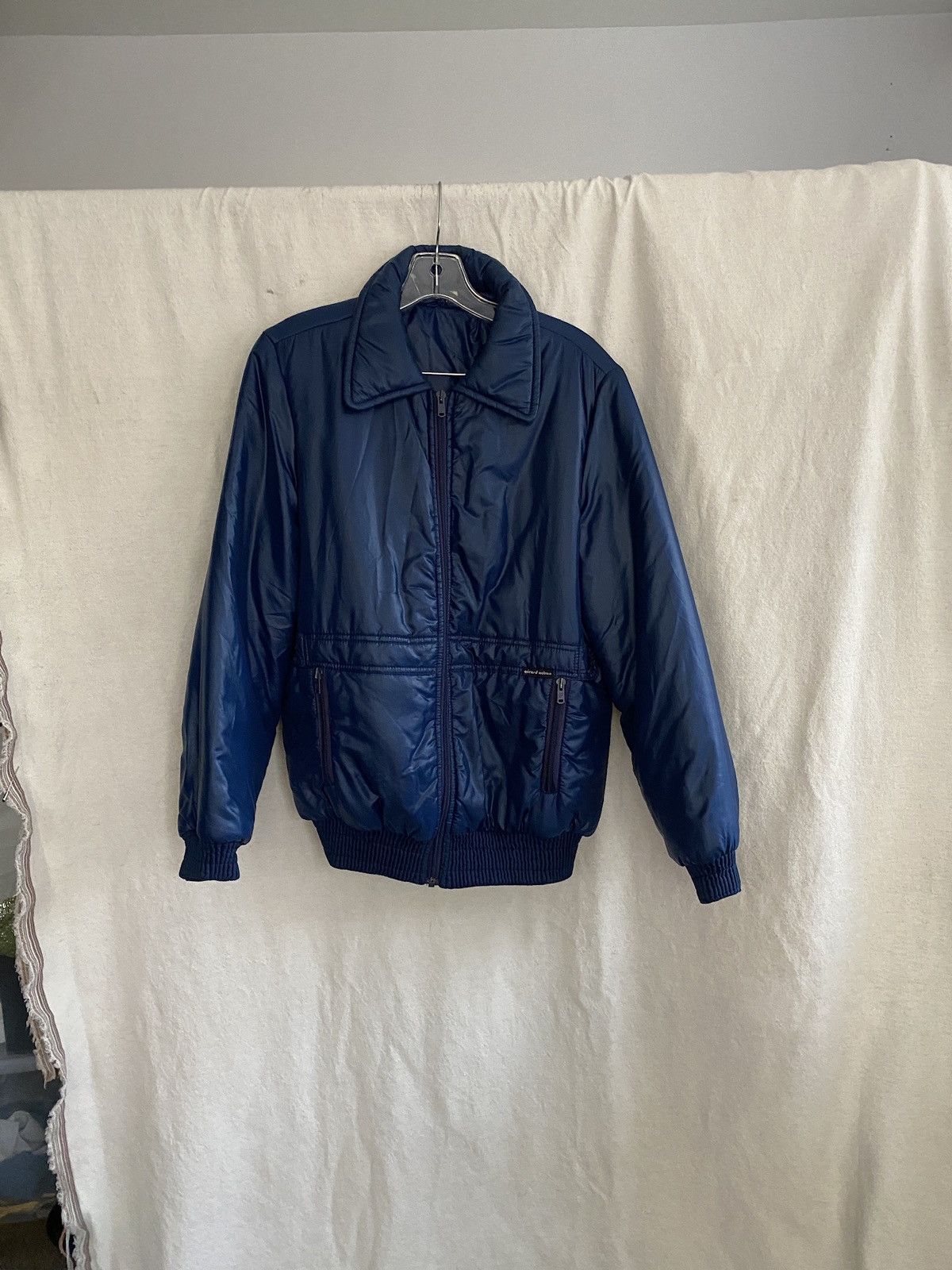Vintage Gérard Nelson navy puffer jacket 70’s Size US XS / EU 42 / 0 - 1 Thumbnail