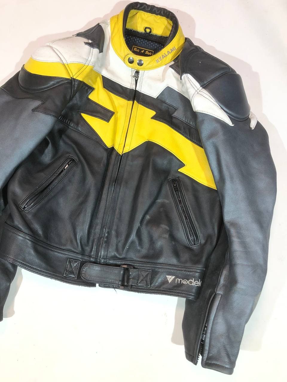 Other Modeka Kyalami Avangarde Racing Moto Leather Jacket Vintage Size US L / EU 52-54 / 3 - 4 Thumbnail