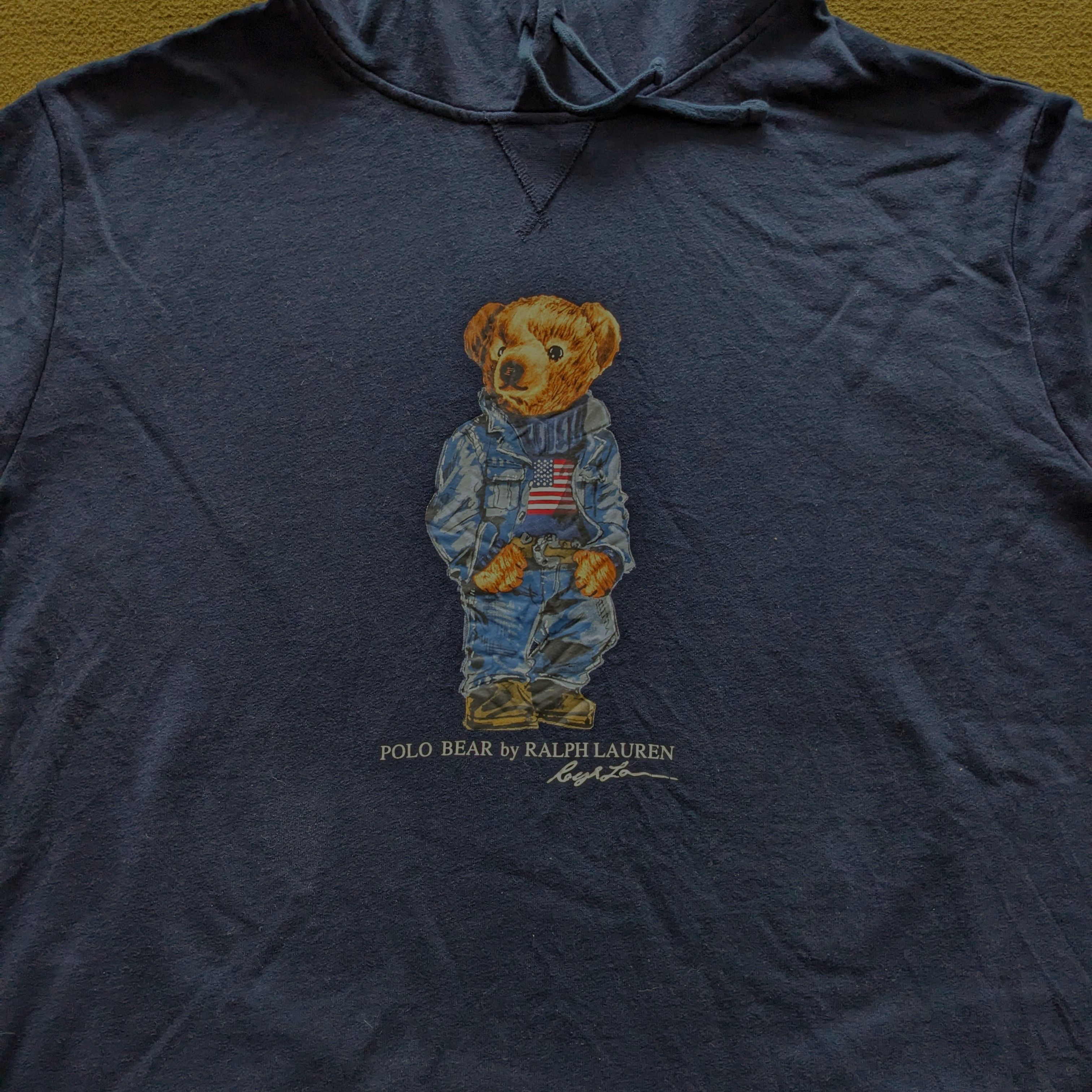 Vintage Vintage POLO Ralph Lauren Luxury Brand Hoodies Size US XL / EU 56 / 4 - 2 Thumbnail