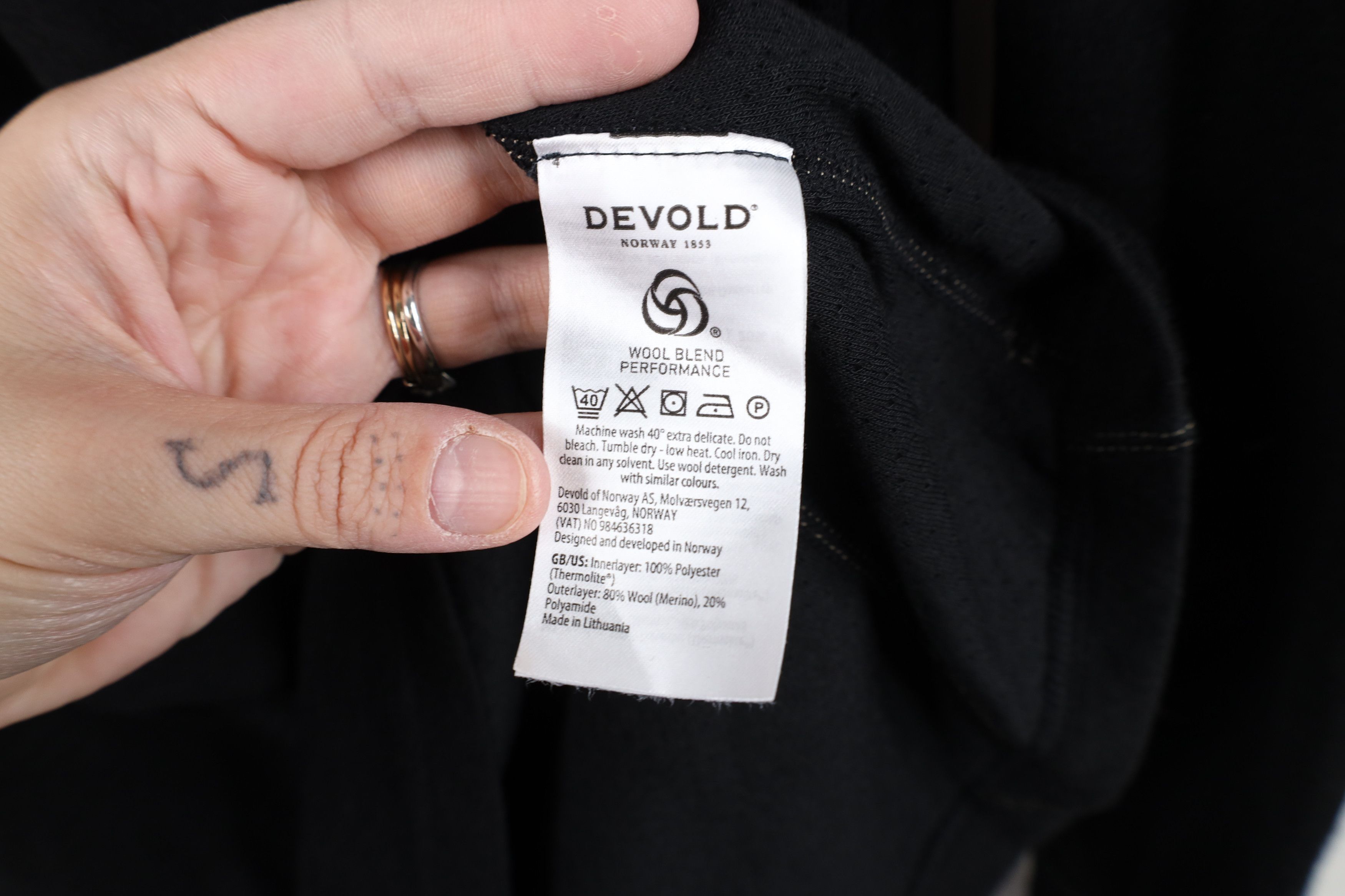 Vintage Devold Norway Merino Wool Knit Half Zip Pullover Sweater Size XL / US 12-14 / IT 48-50 - 11 Thumbnail