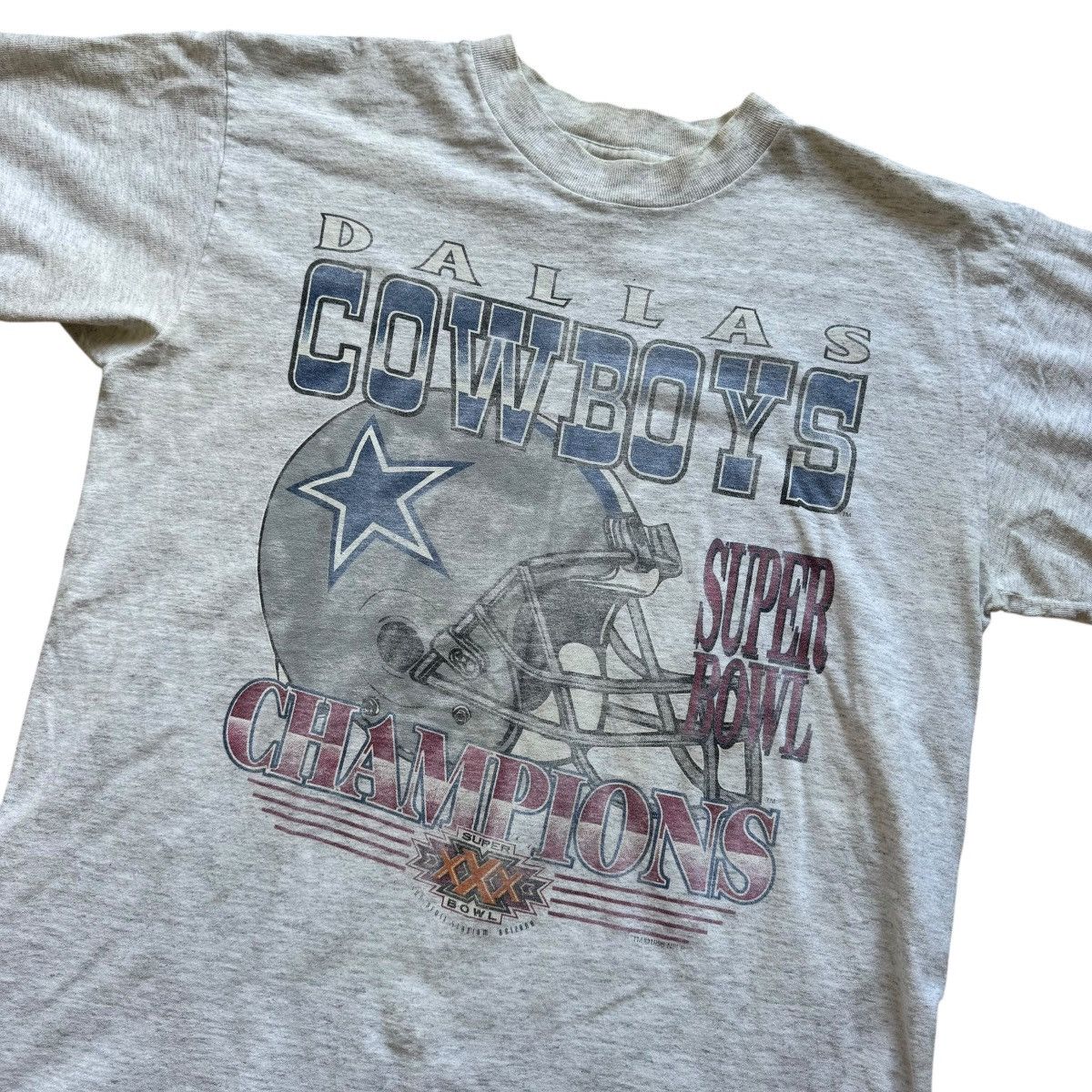 Vintage vintage dallas cowboys super bowl champs t shirt Size US L / EU 52-54 / 3 - 2 Thumbnail