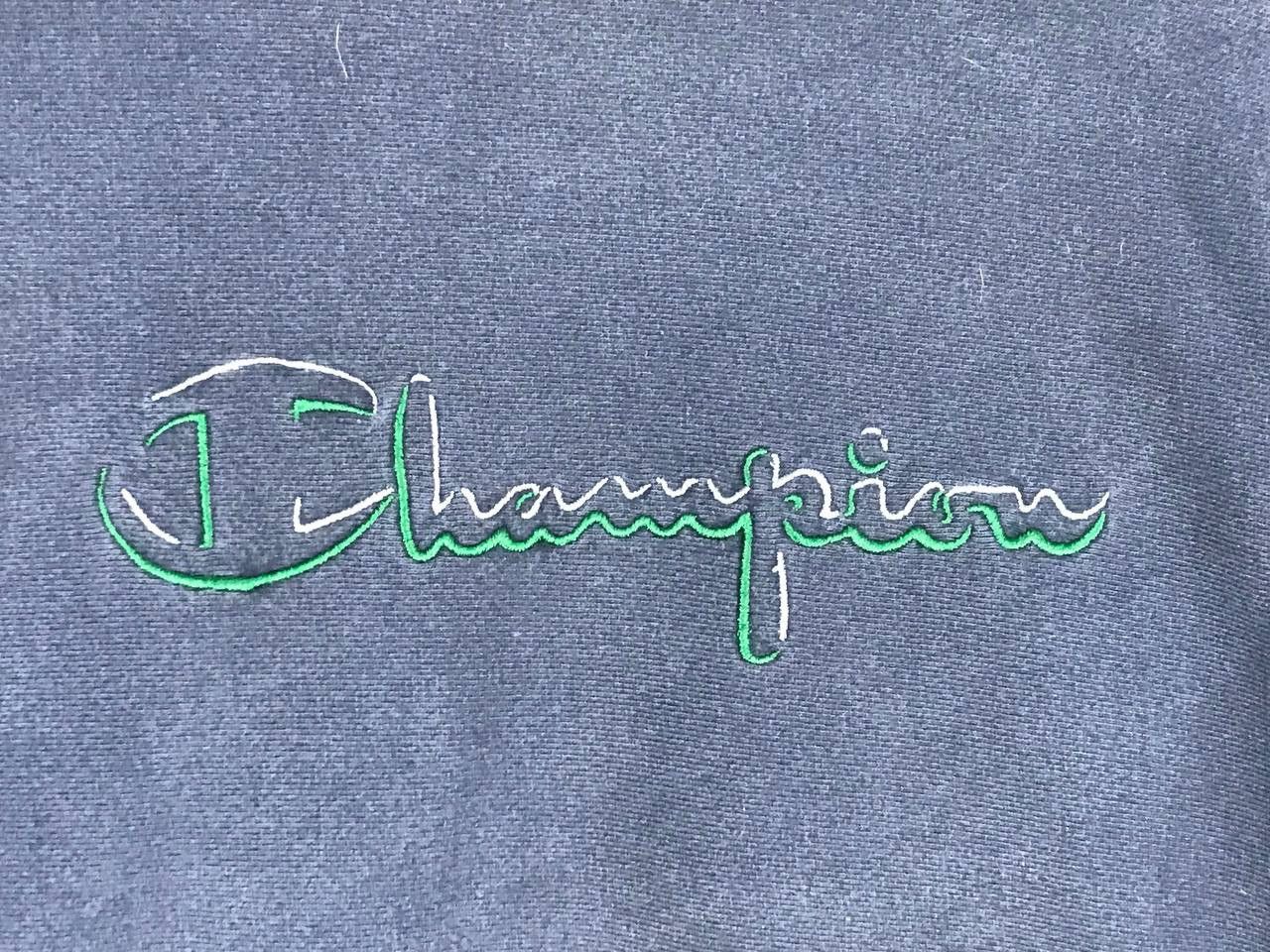 Champion Vintage 90s champion big logo embroidered ringer Size US XL / EU 56 / 4 - 3 Thumbnail