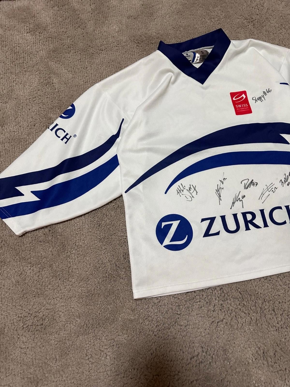 Other Swiss Switzerland ICE Hockey Jersey White OCHSNER Trikot S Size US S / EU 44-46 / 1 - 2 Thumbnail