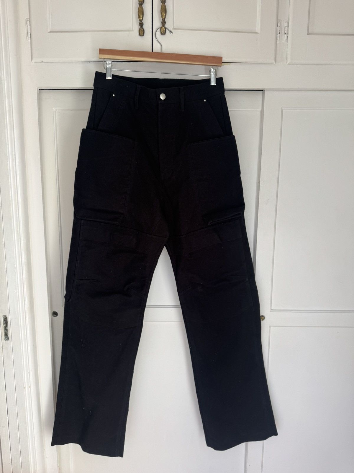 Rick Owens Rick Ownes FW '24 Black Porterville Pants Size US 30 / EU 46 - 1 Thumbnail