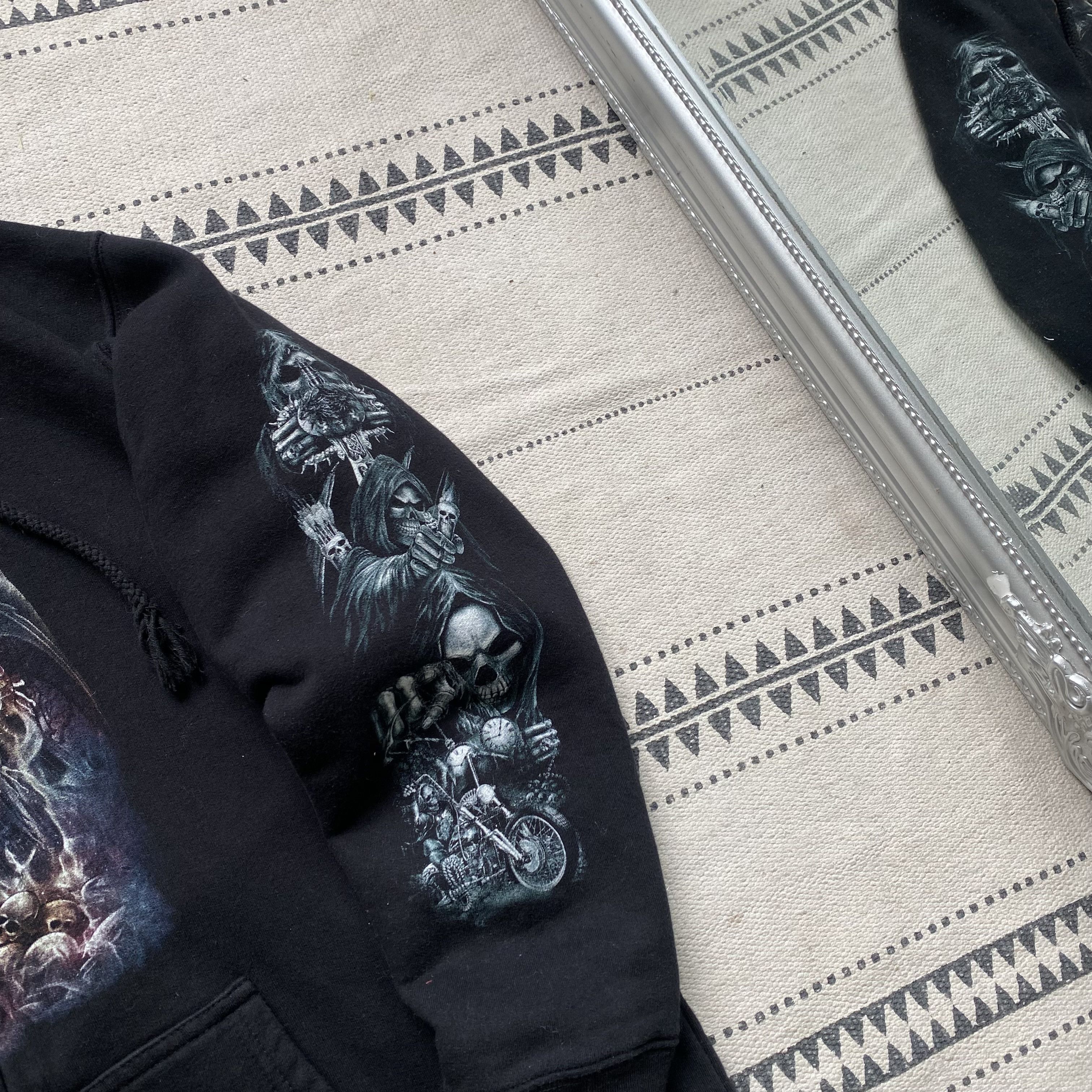 Affliction ☠️ Vintage Rock Skulls zip hoodie Horror Wild Affliction Size US M / EU 48-50 / 2 - 6 Thumbnail