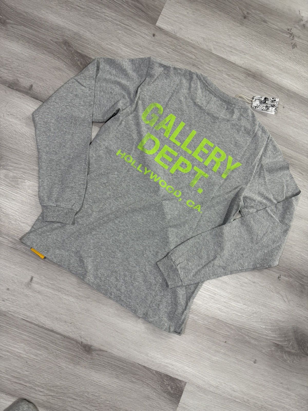 Gallery Dept. Gallery Dept Souvenir L/S Heather Grey Size US S / EU 44-46 / 1 - 1 Thumbnail