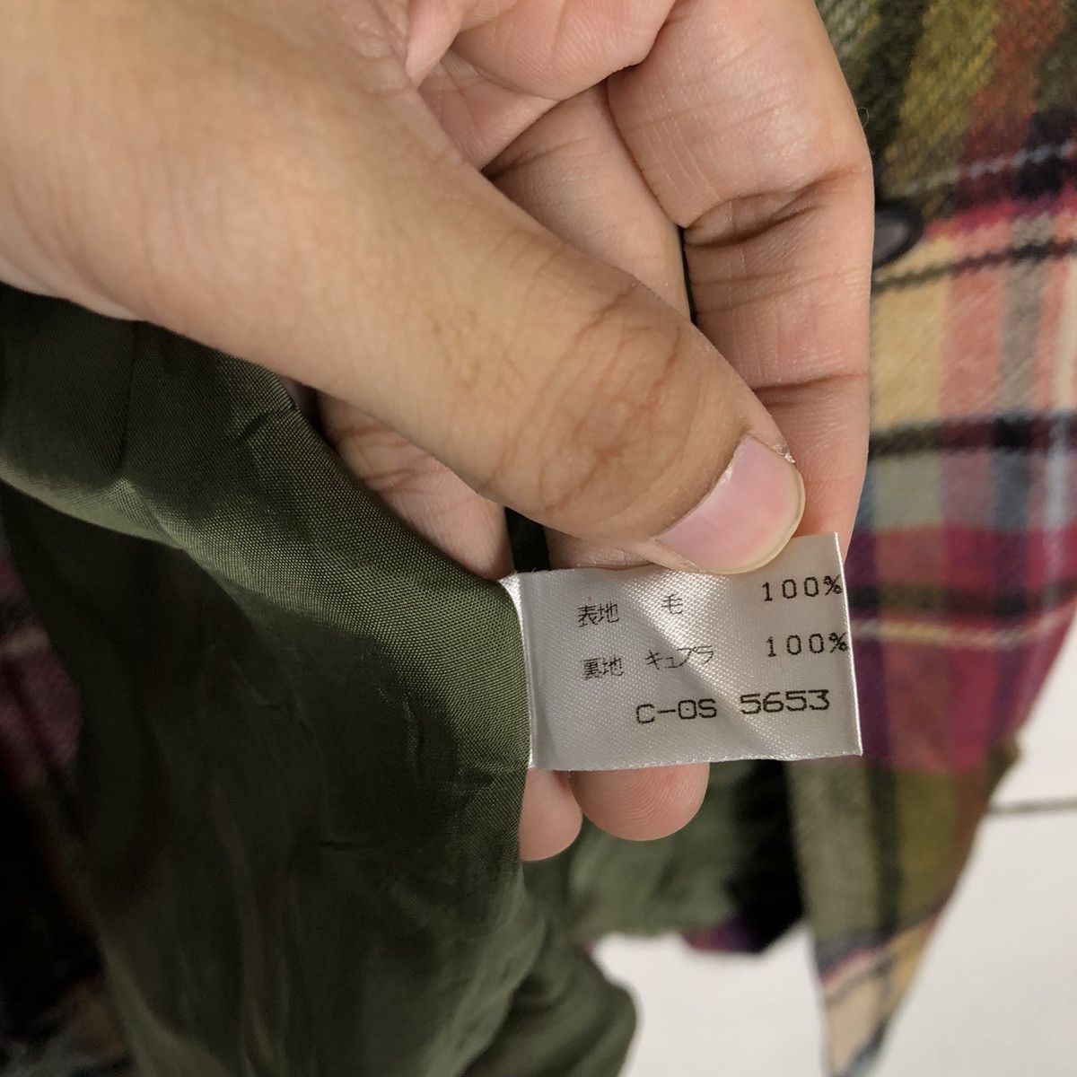 45rpm 🔥90’s Vintage Tartan Design Oversized Jacket Azrobe 45RPM Size US M / EU 48-50 / 2 - 15 Thumbnail