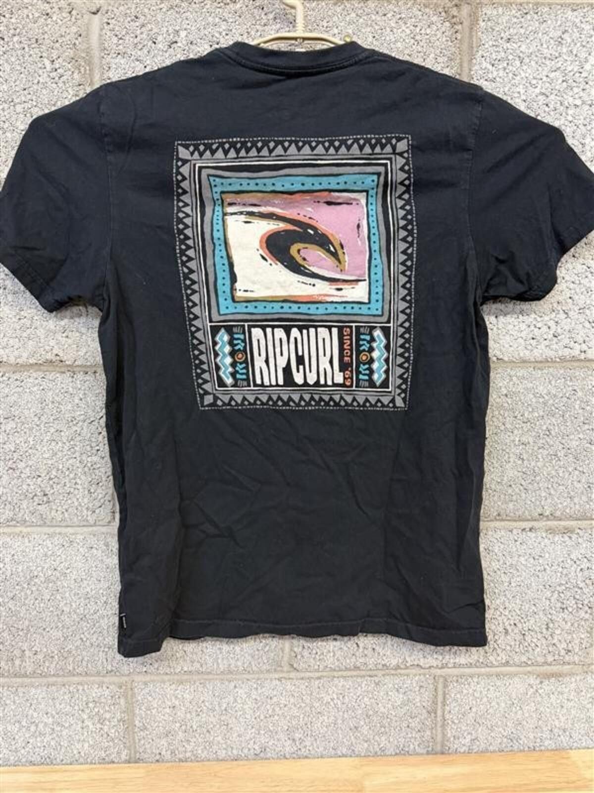Rip Curl Rip Curl Surf Graphic Tee Medium Black Standard Fit Back Hit Size US M / EU 48-50 / 2 - 2 Thumbnail