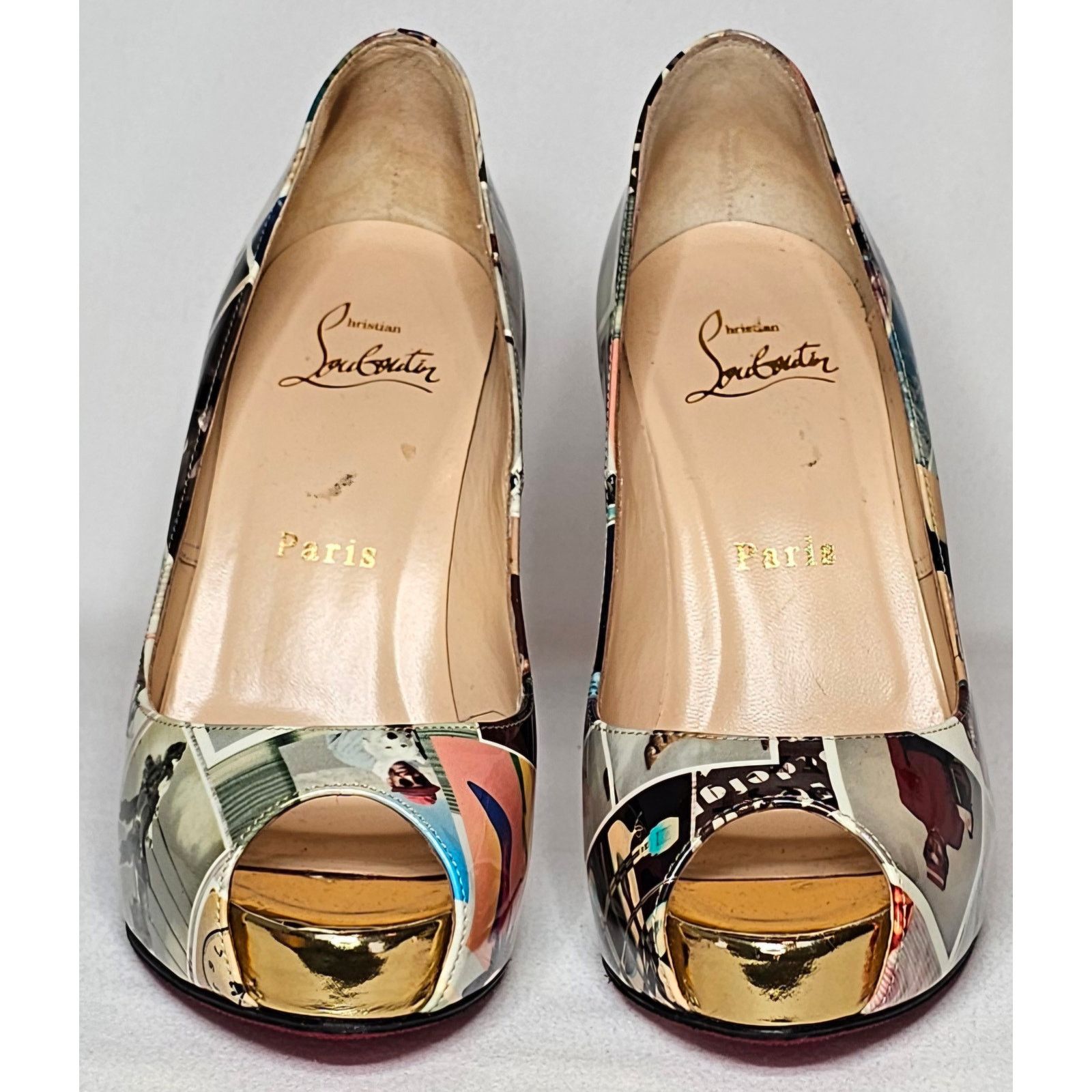 Christian Louboutin Christian Louboutin Very Privé patent leather heels Size US 5 / IT 35 - 9 Thumbnail