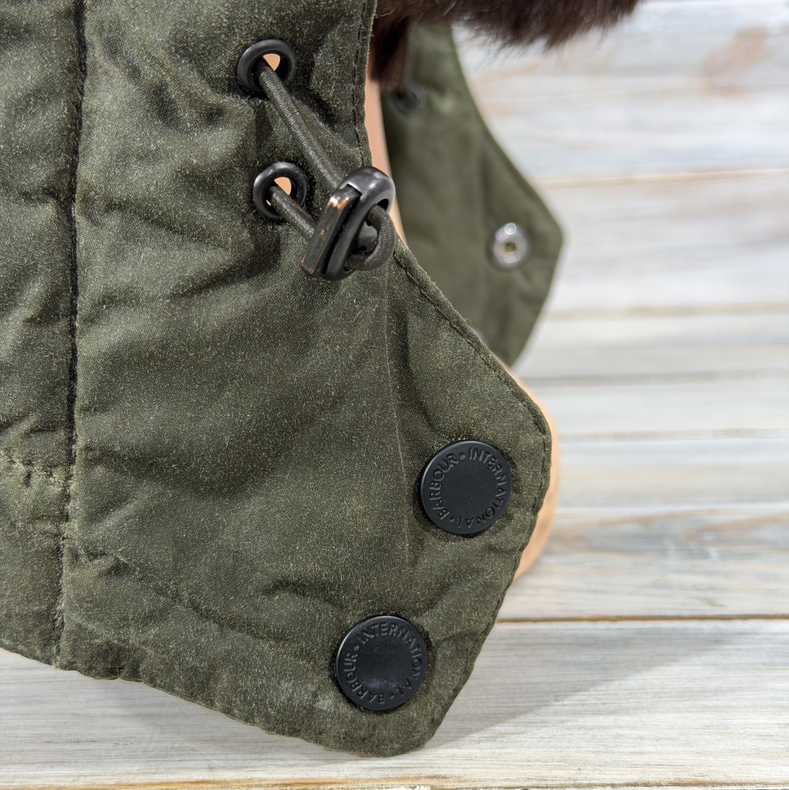 Barbour BARBOUR International Wax Hood For Waxed Cotton Jacket Size ONE SIZE - 6 Thumbnail