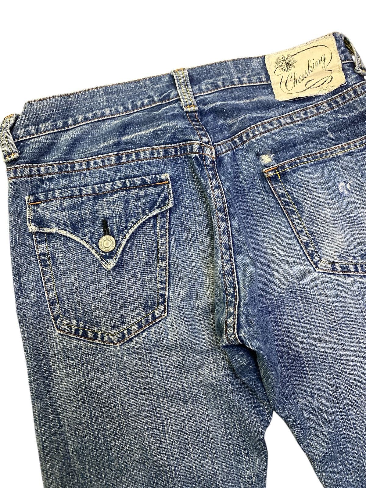 If Six Was Nine × Vintage Vintage Chessking Bobson Straight Jeans Size US 32 / EU 48 - 2 Thumbnail