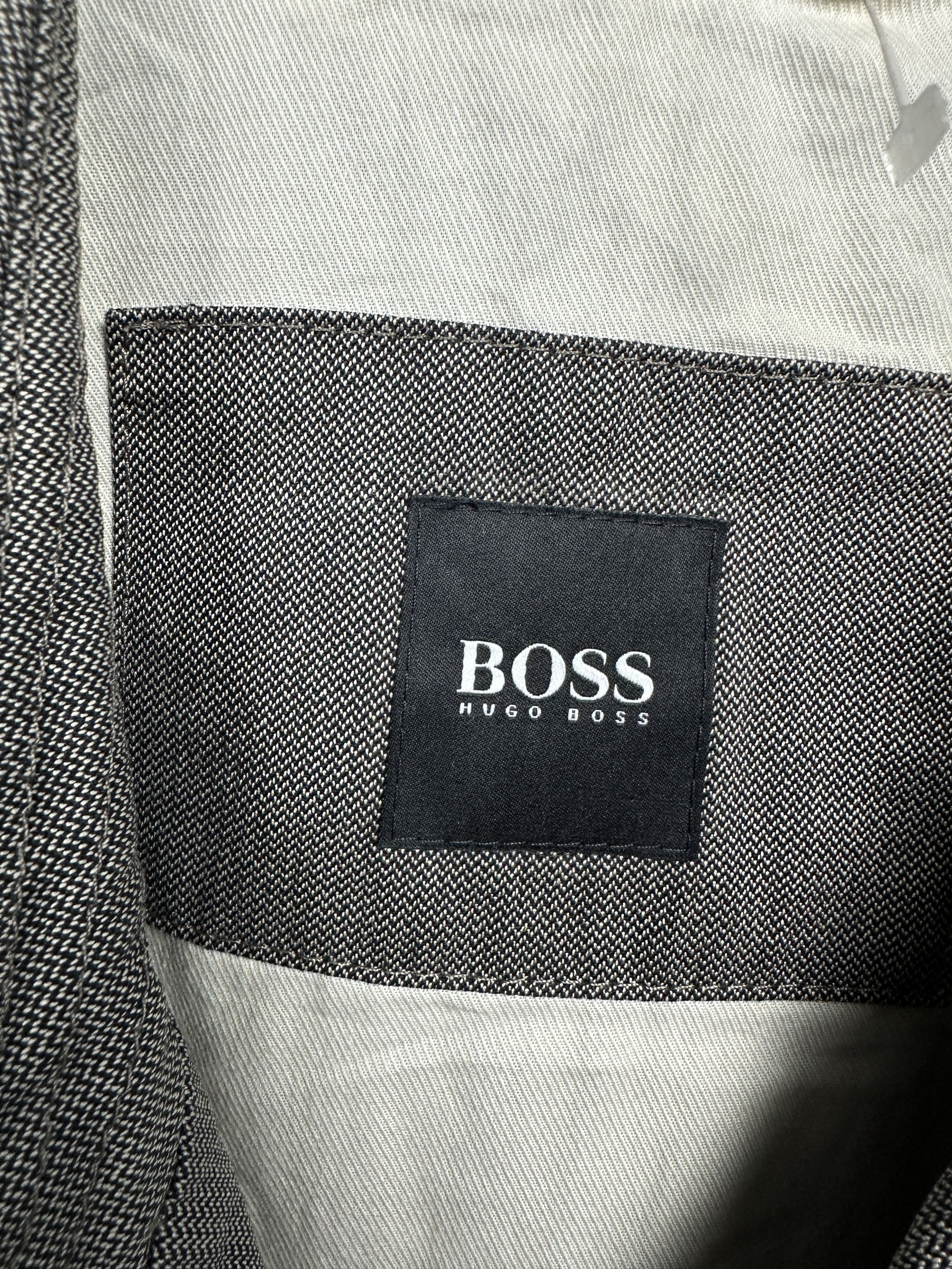 Hugo Boss × Vintage Hugo Boss Vintage Double Breasted Trench Coat Jacket Size US L / EU 52-54 / 3 - 4 Thumbnail