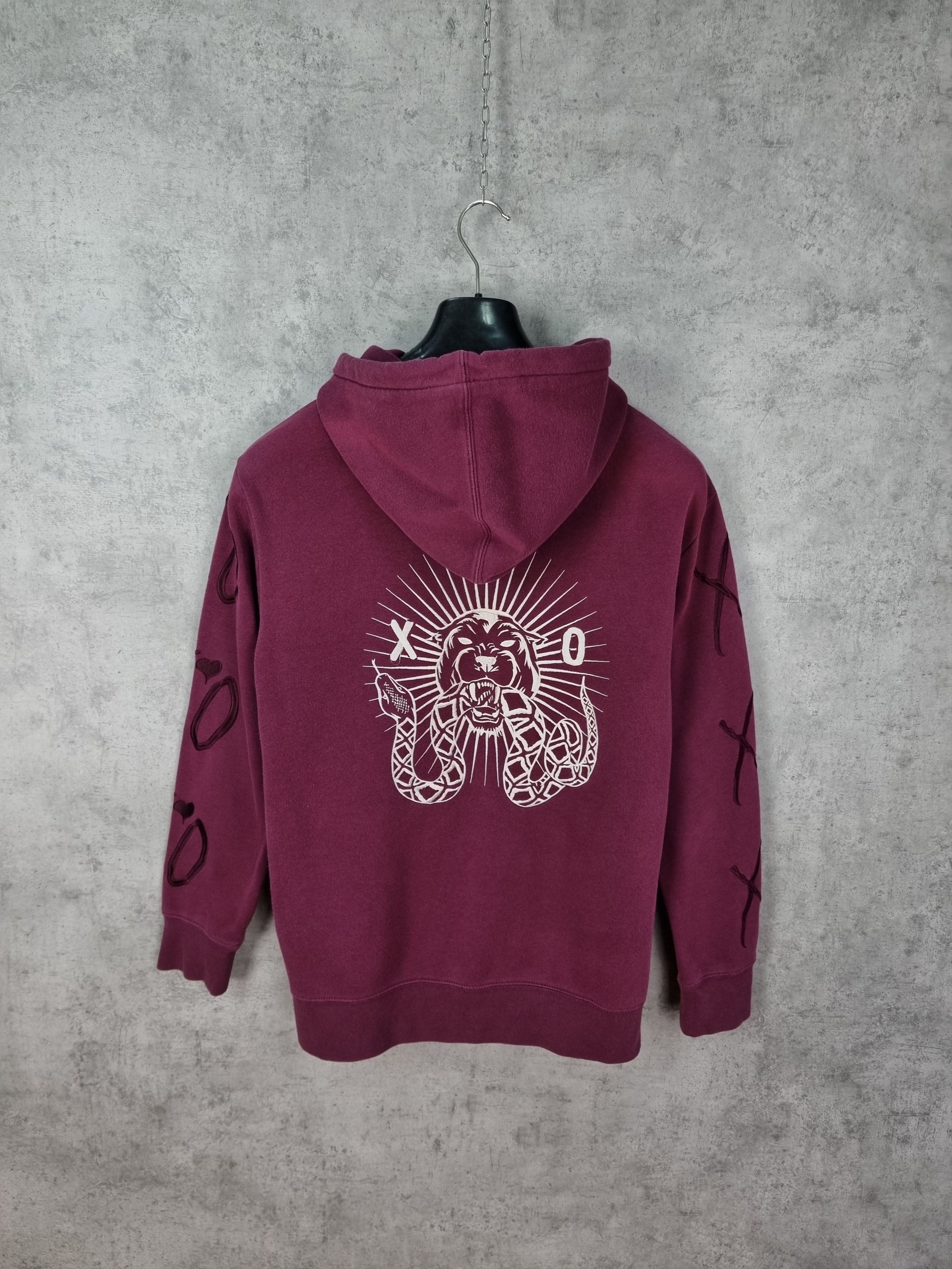 H&M × The Weeknd × XO The Weeknd XO Tiger&Snake Big Embroidered Logo Hoodie Size US M / EU 48-50 / 2 - 5 Thumbnail