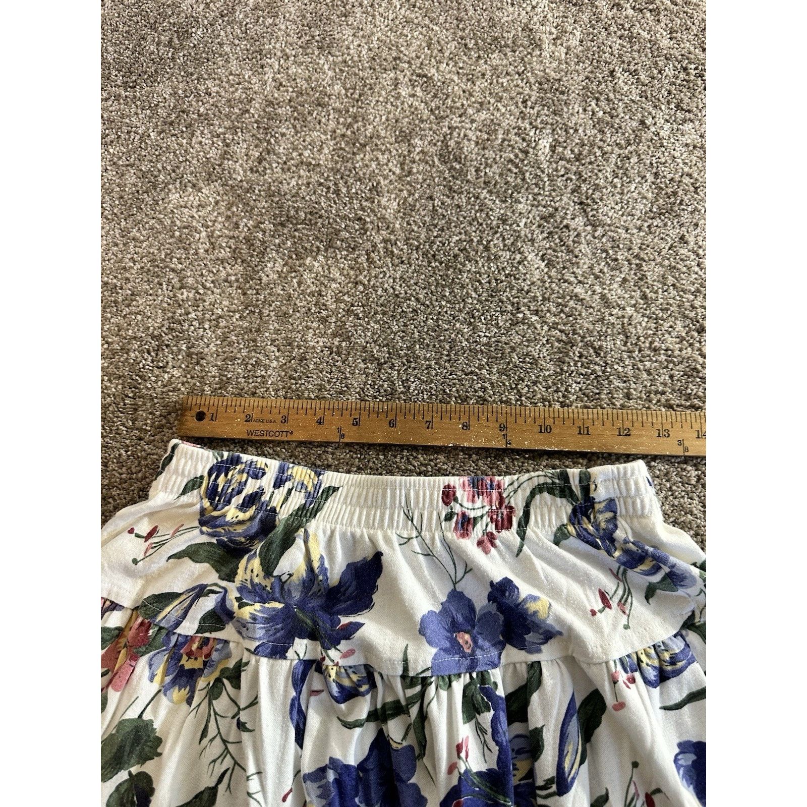 Other FR Sport Women's Large Floral Print Skirt Made in USA Size 31" - 5 Thumbnail