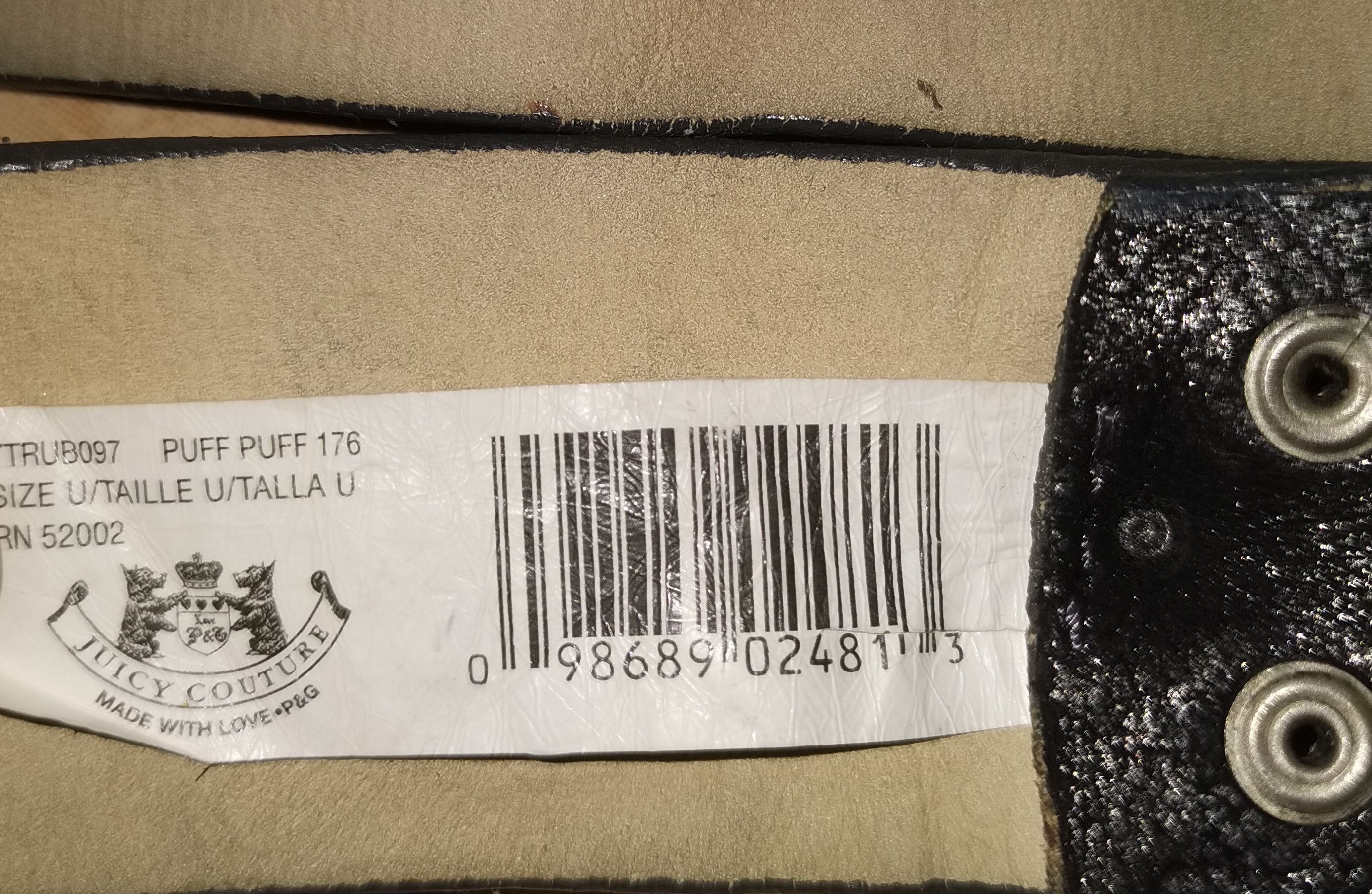 Juicy Couture Jeans Juicy couture puff puff leather belt with buckle Size 38 - 3 Thumbnail