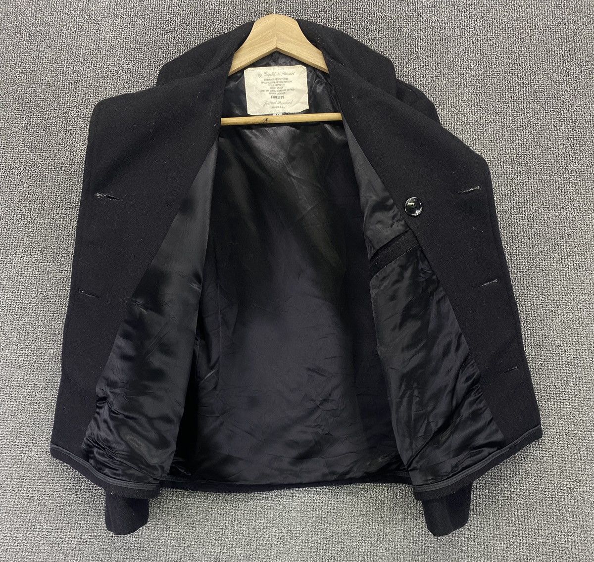 Fidelity Vintage Fidelity JournalStandard Double Breasted Wool Jacket Size M / US 6-8 / IT 42-44 - 5 Thumbnail