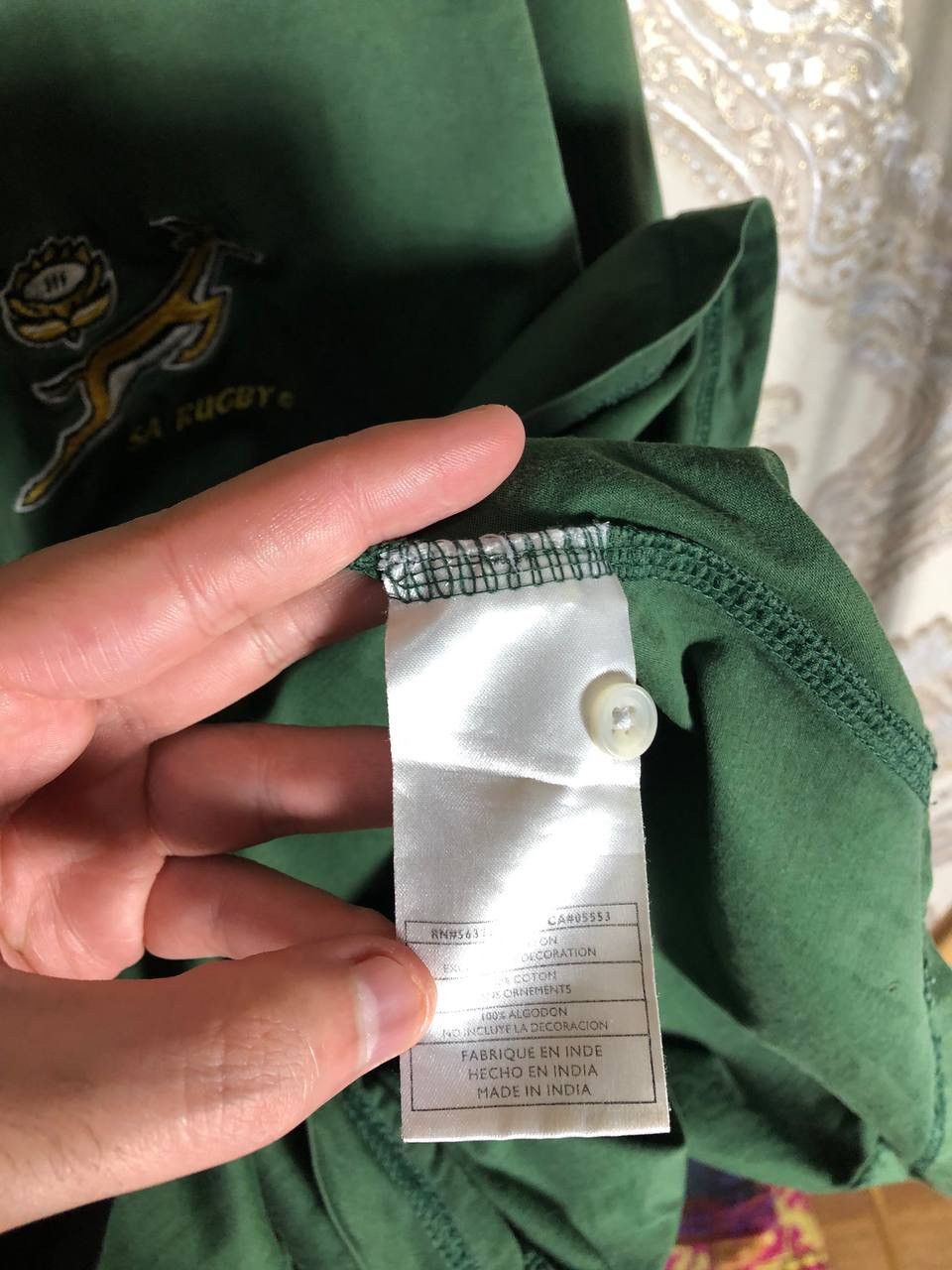 Nike VINTAGE NIKE SOUTH AFRICA RETRO RUGBY JERSEY BLOKE Y2K 90s Size US L / EU 52-54 / 3 - 6 Thumbnail