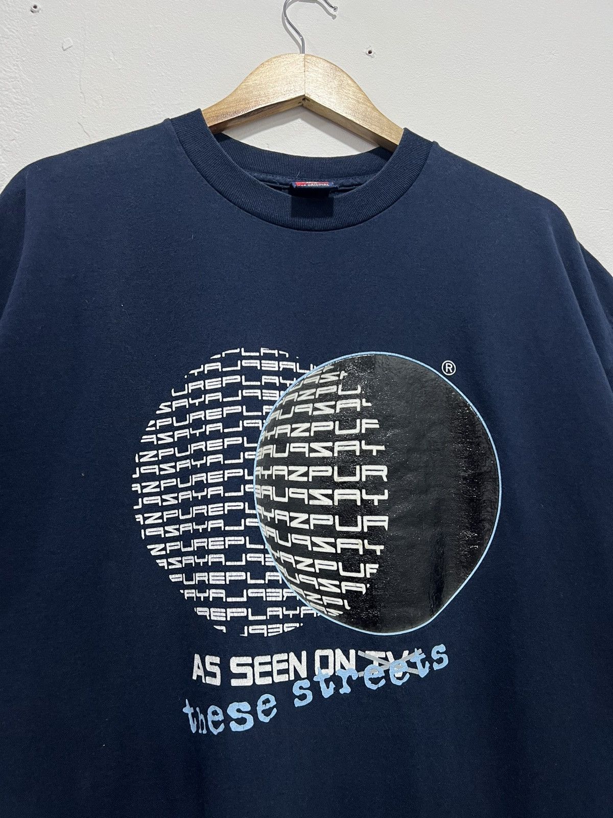 JNCO × Vintage Vintage Y2K PurePlayaz The Original Tshirt Size US XXL / EU 58 / 5 - 2 Thumbnail